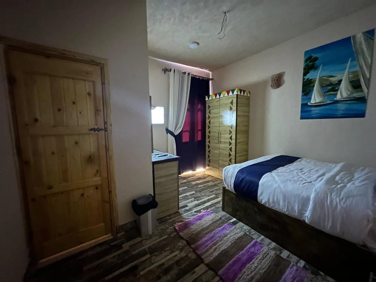 Bedroom, Bed in ACHERTOD Nubian House