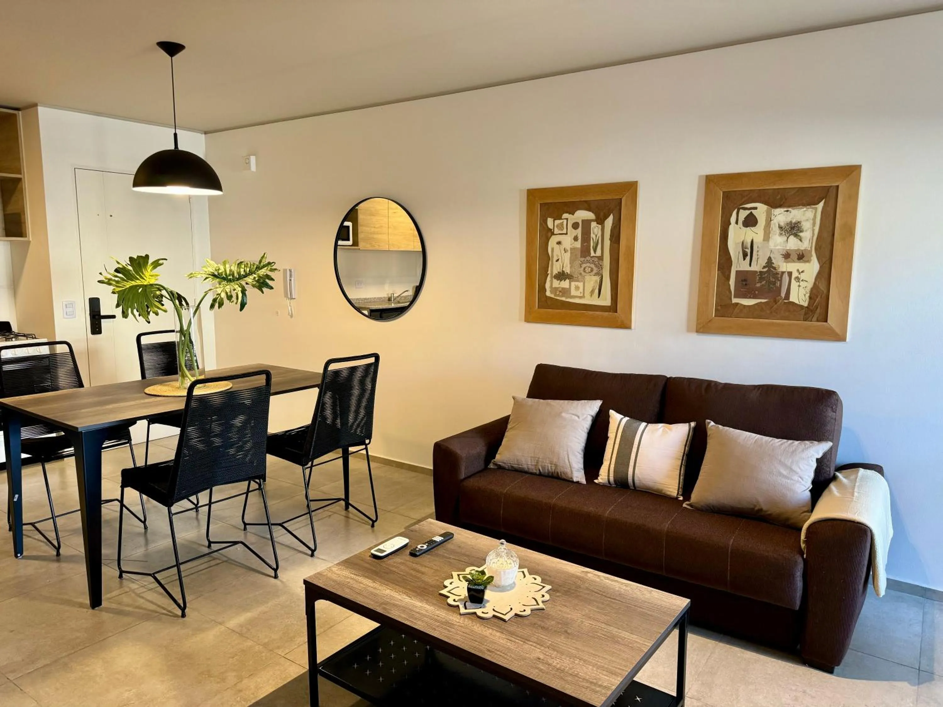 Living room in Rent a Flat Nueva Cordoba