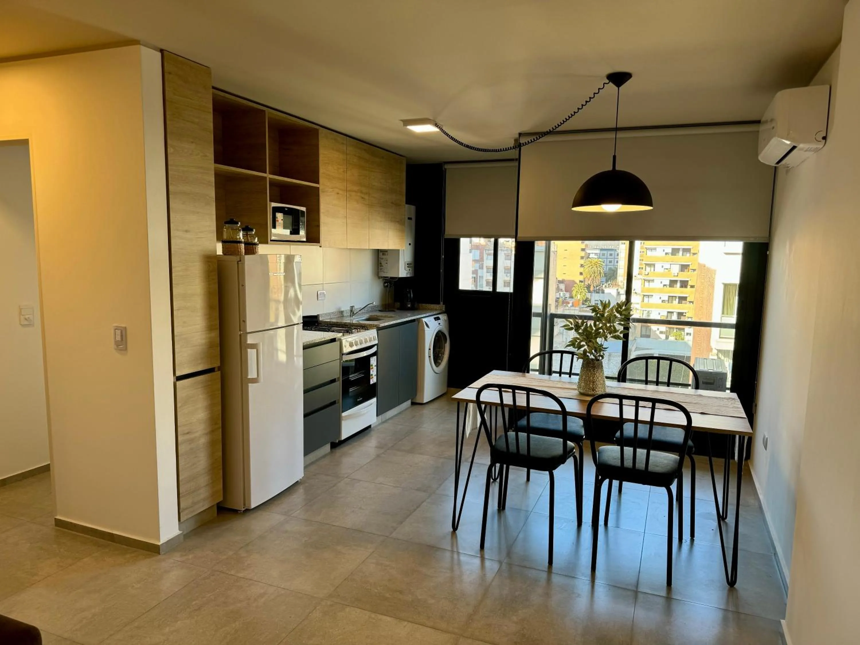 Kitchen or kitchenette in Rent a Flat Nueva Cordoba