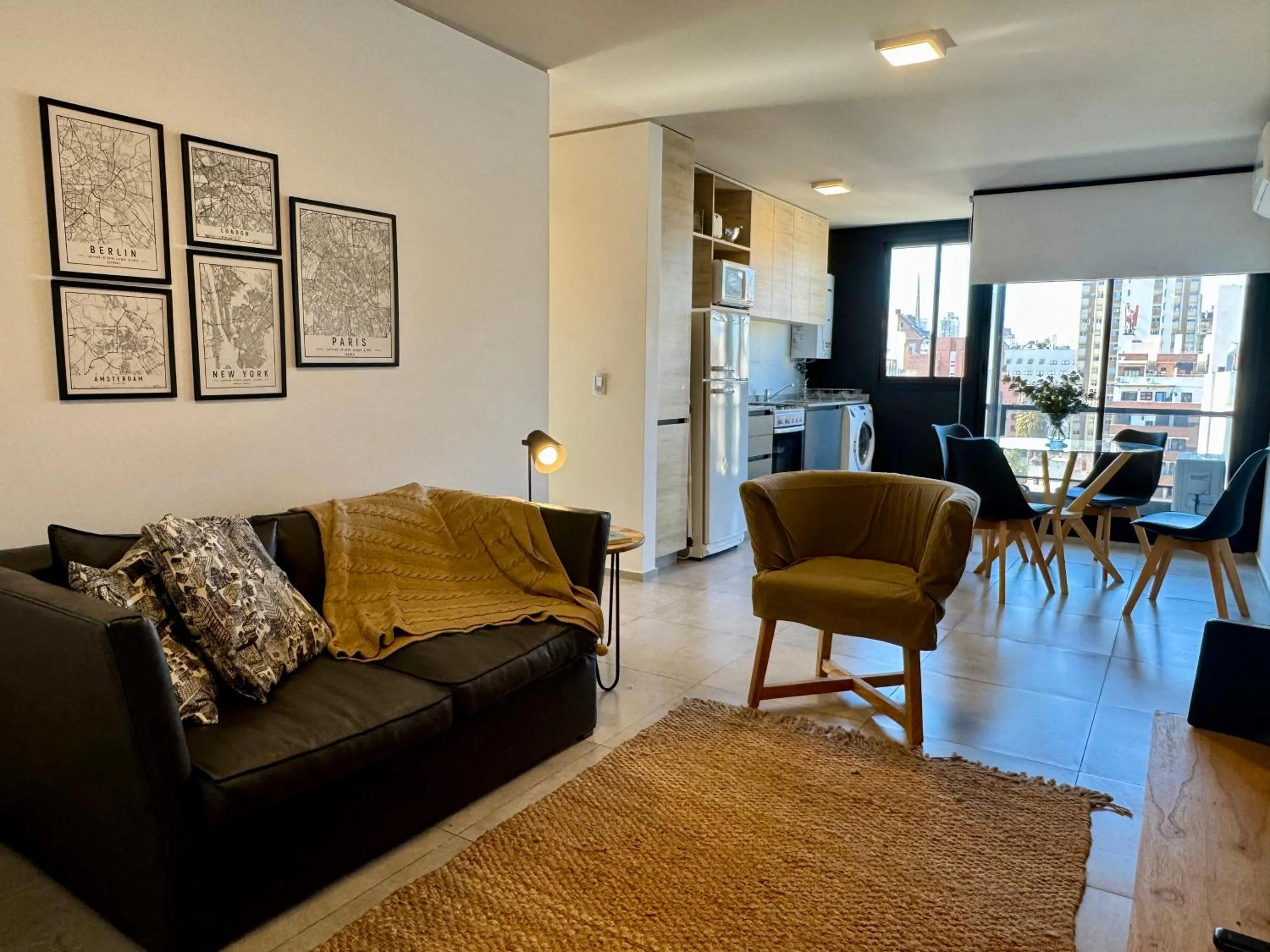 Dining area in Rent a Flat Nueva Cordoba