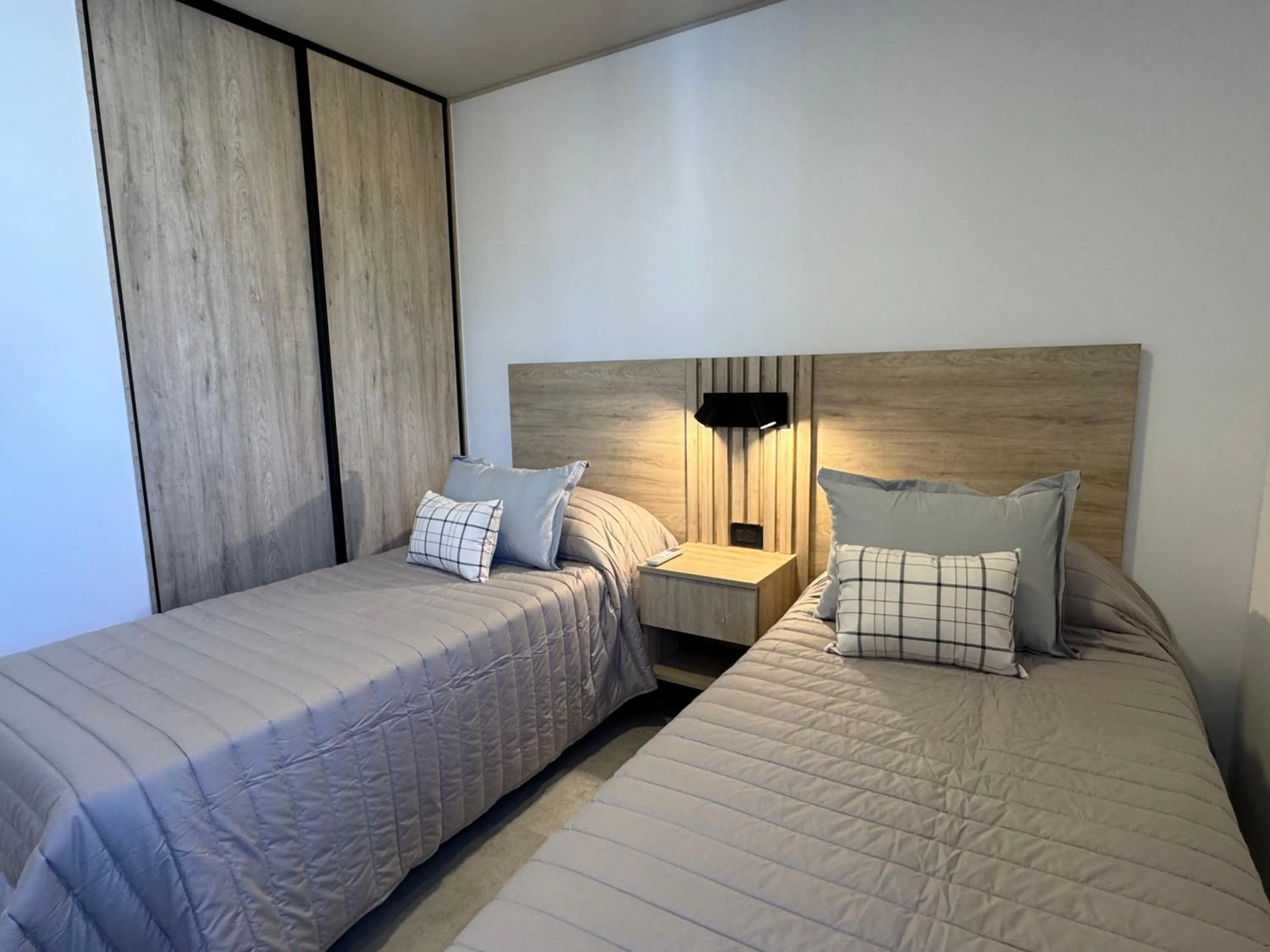 Bed in Rent a Flat Nueva Cordoba