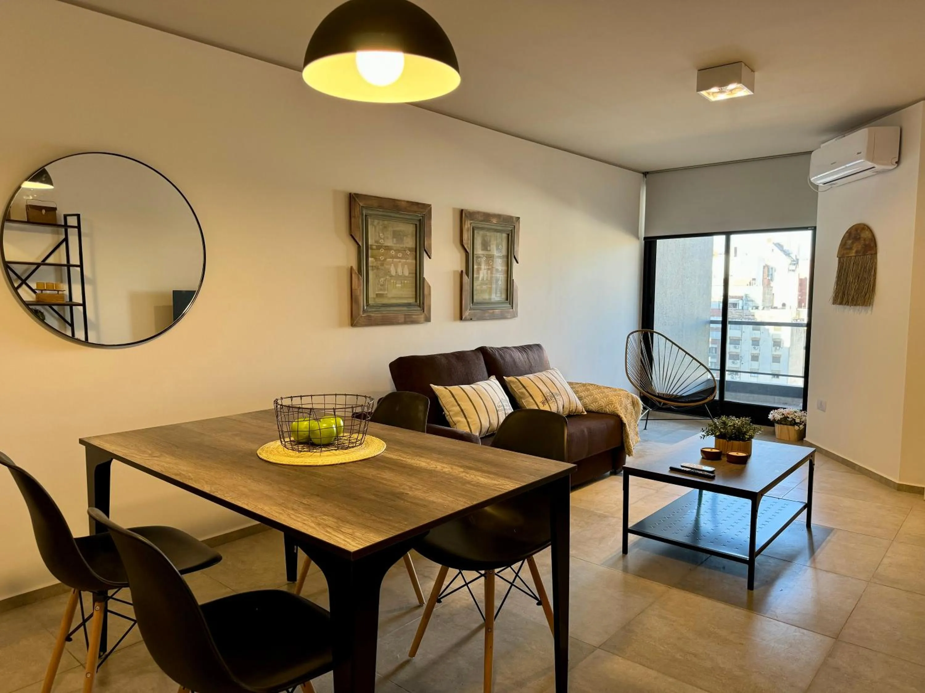 Dining area in Rent a Flat Nueva Cordoba