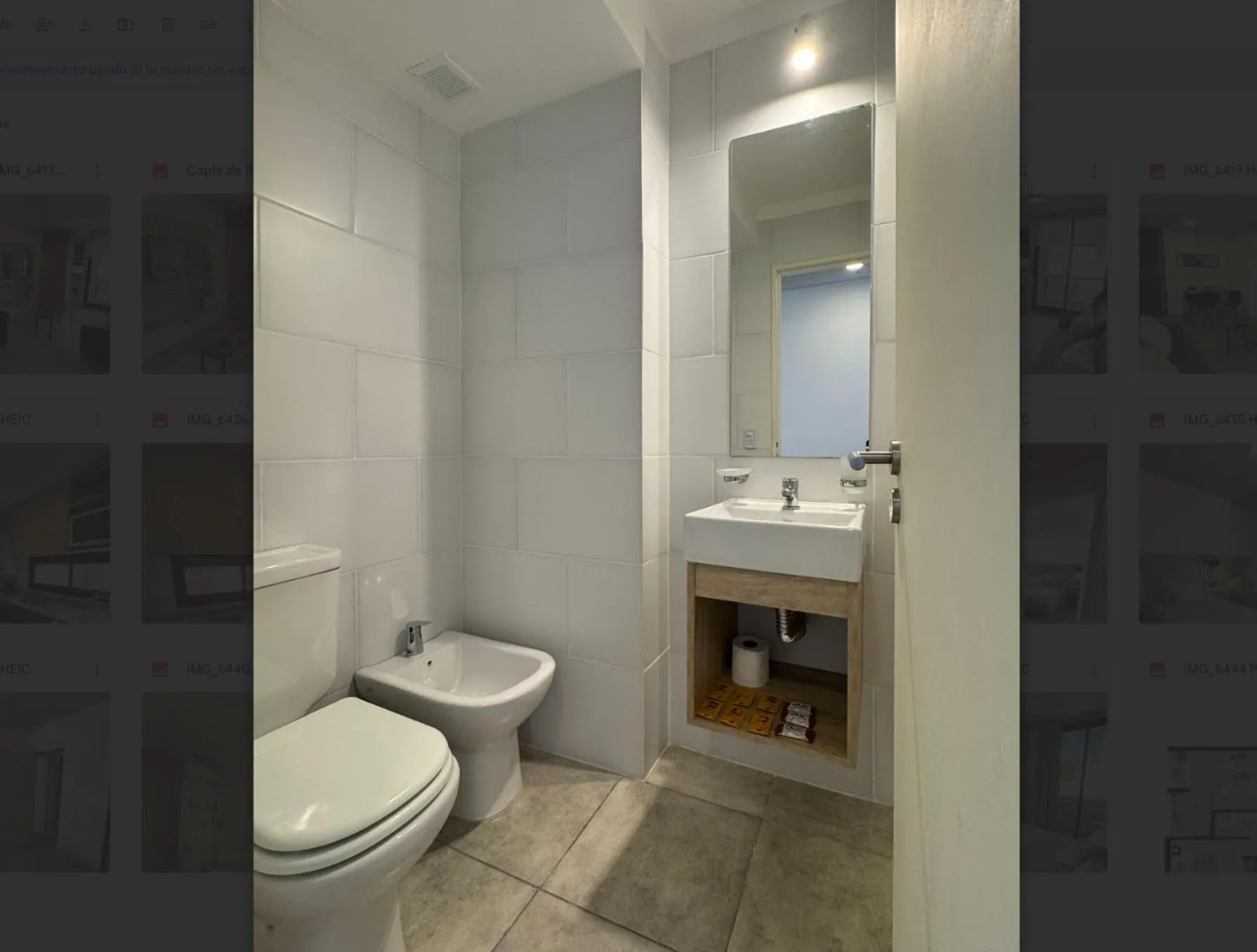 Bathroom in Rent a Flat Nueva Cordoba