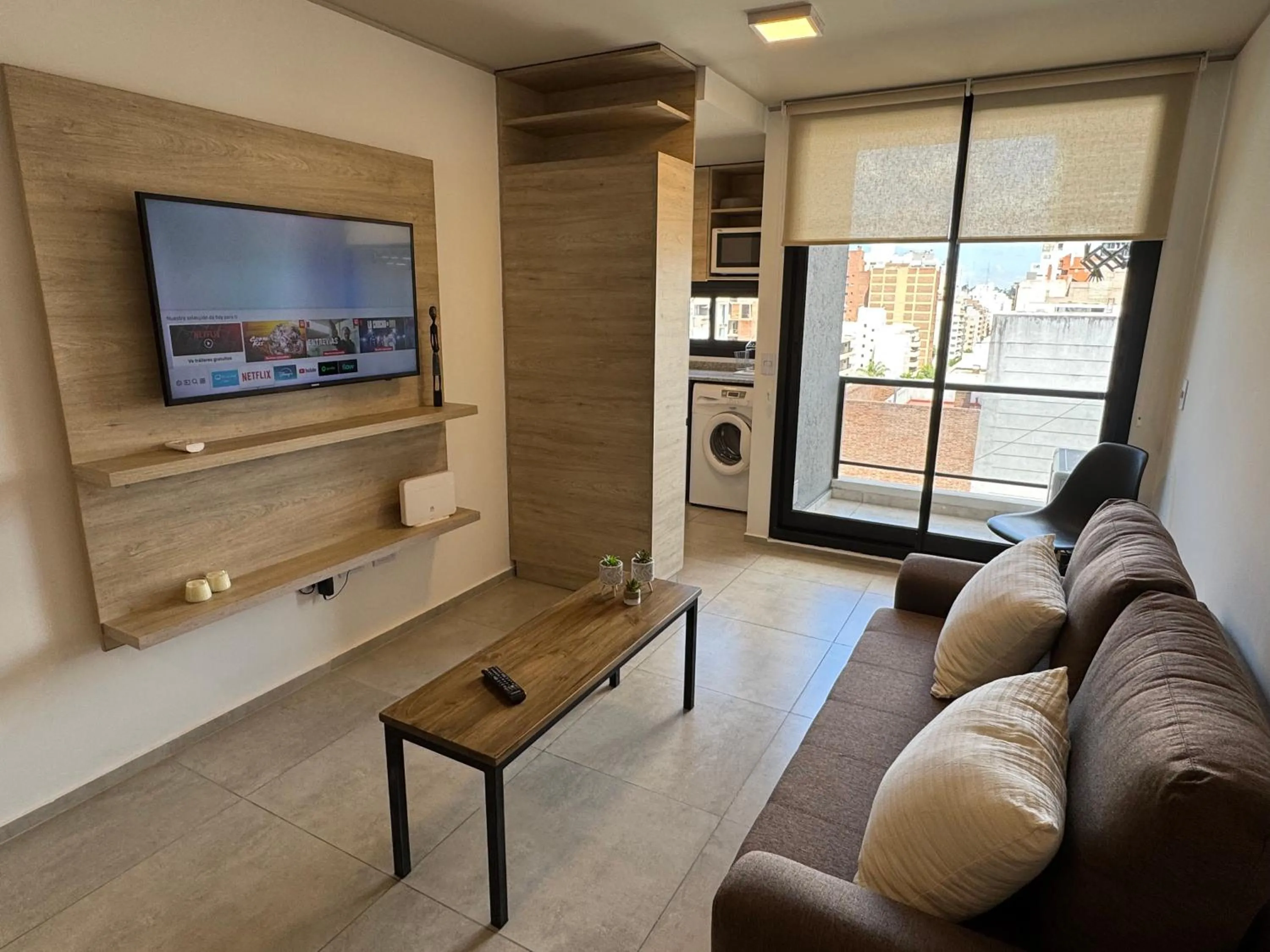 Living room in Rent a Flat Nueva Cordoba