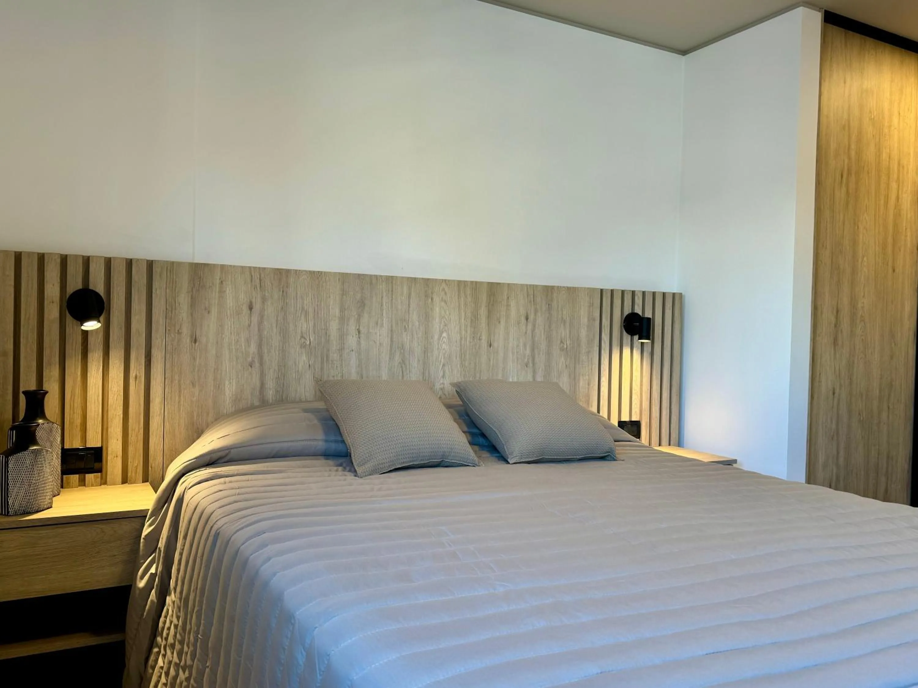 Bed in Rent a Flat Nueva Cordoba