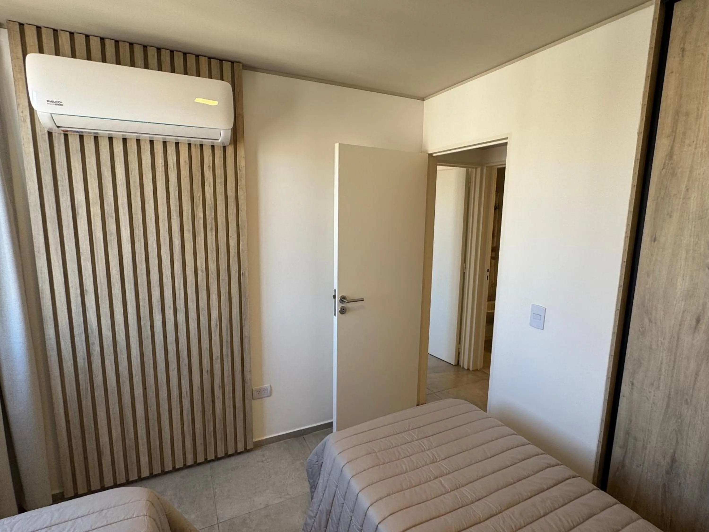 Bedroom, Bed in Rent a Flat Nueva Cordoba