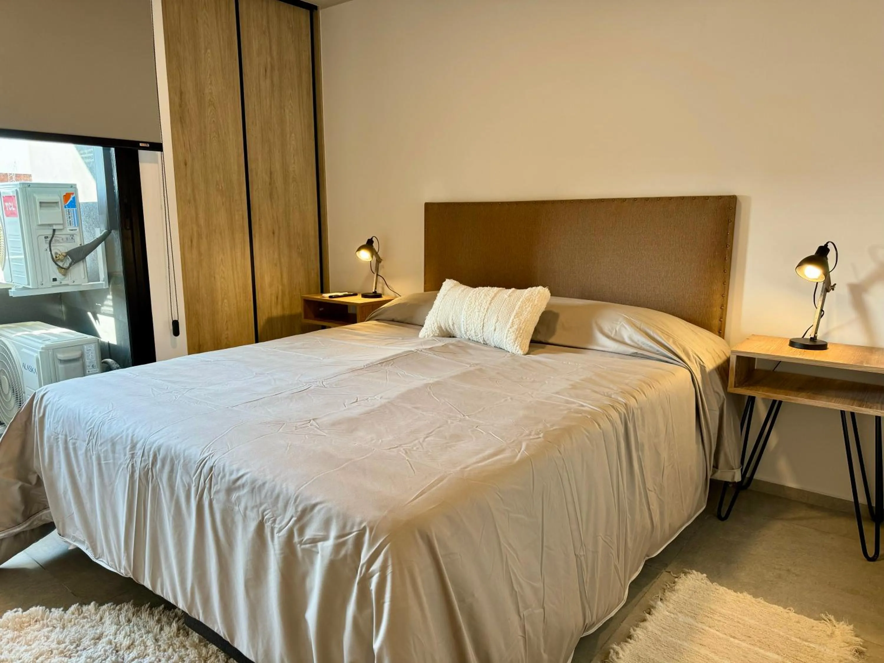 Bed in Rent a Flat Nueva Cordoba