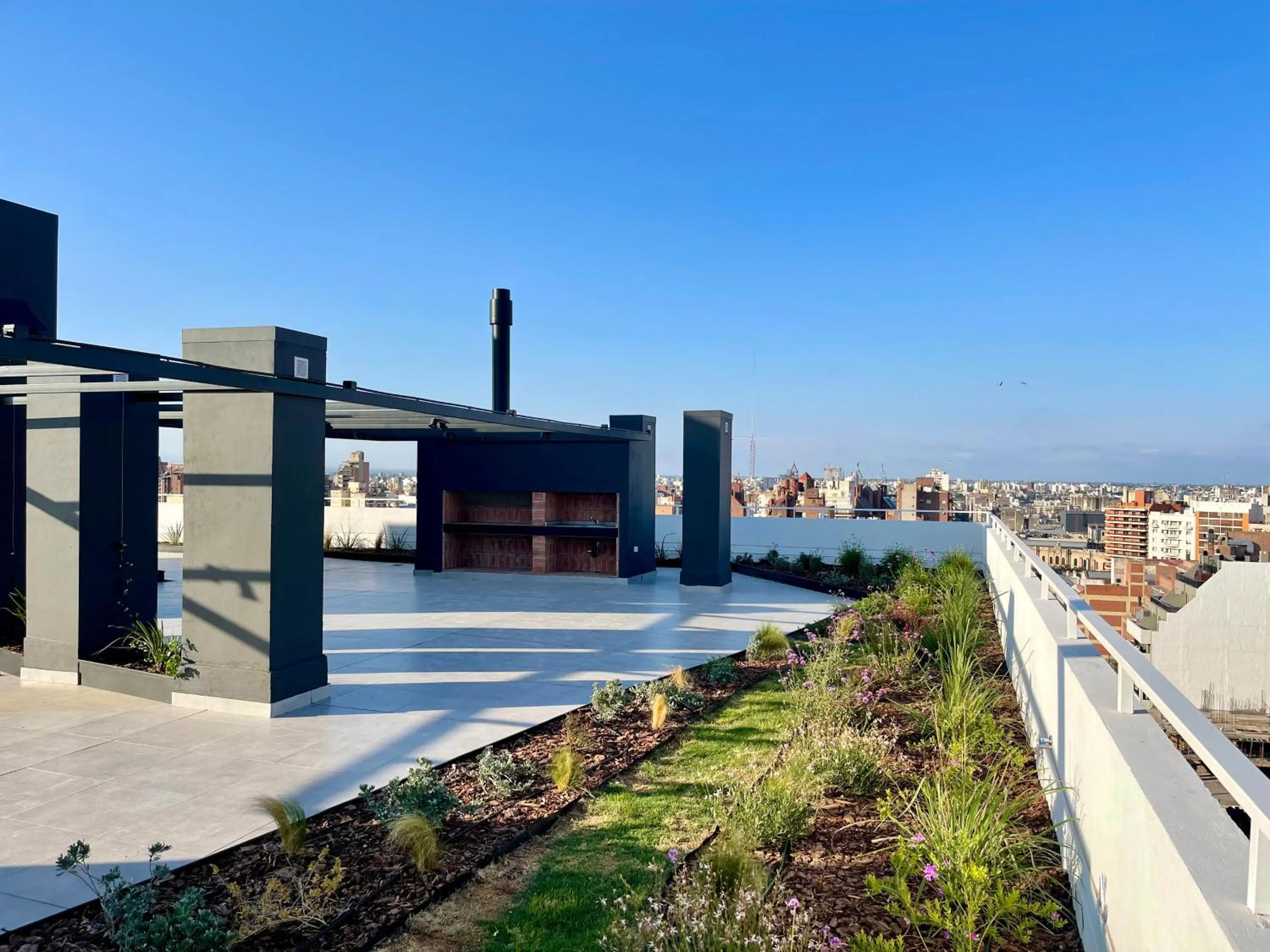 Balcony/Terrace in Rent a Flat Nueva Cordoba