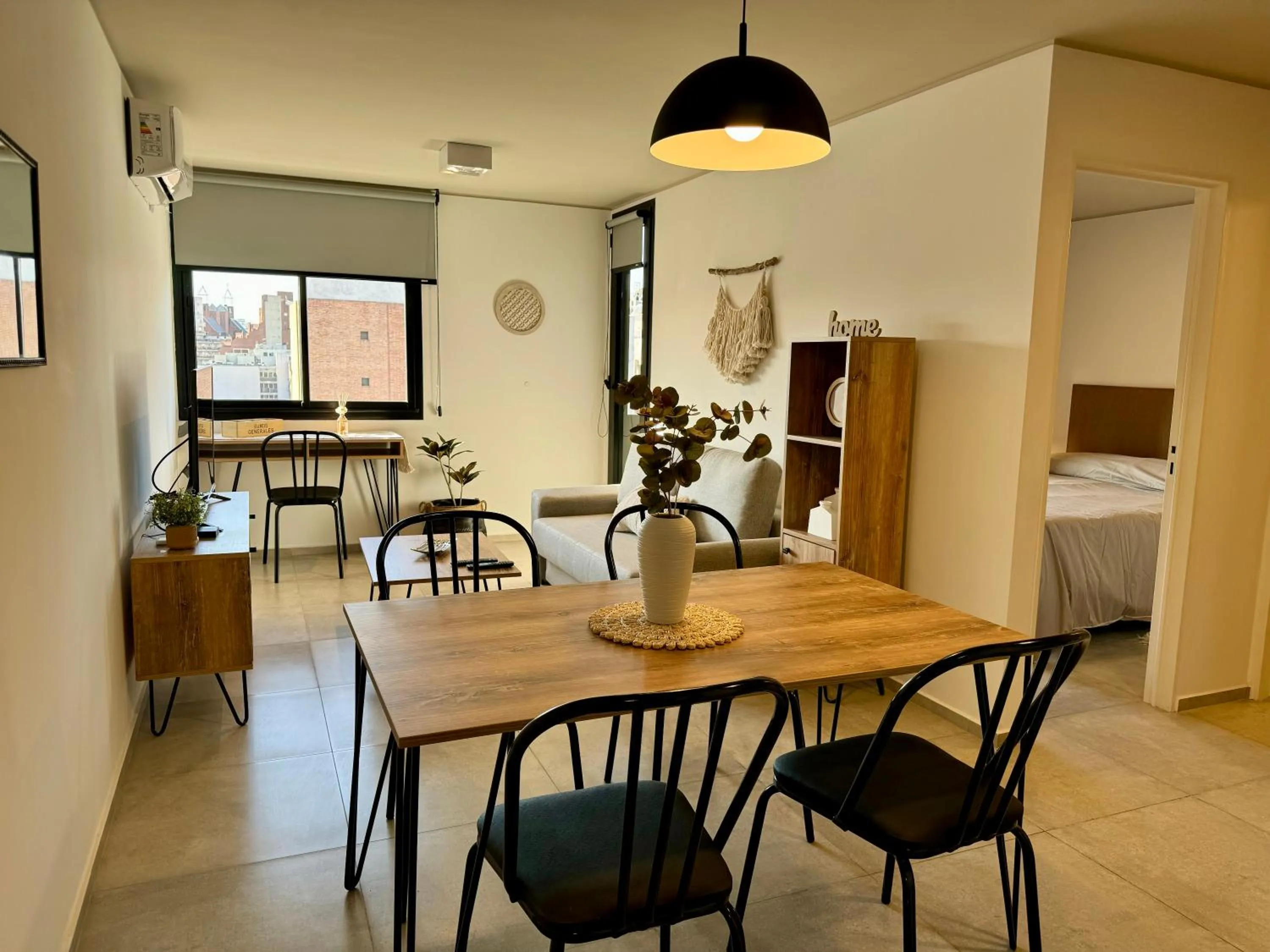 Dining area in Rent a Flat Nueva Cordoba