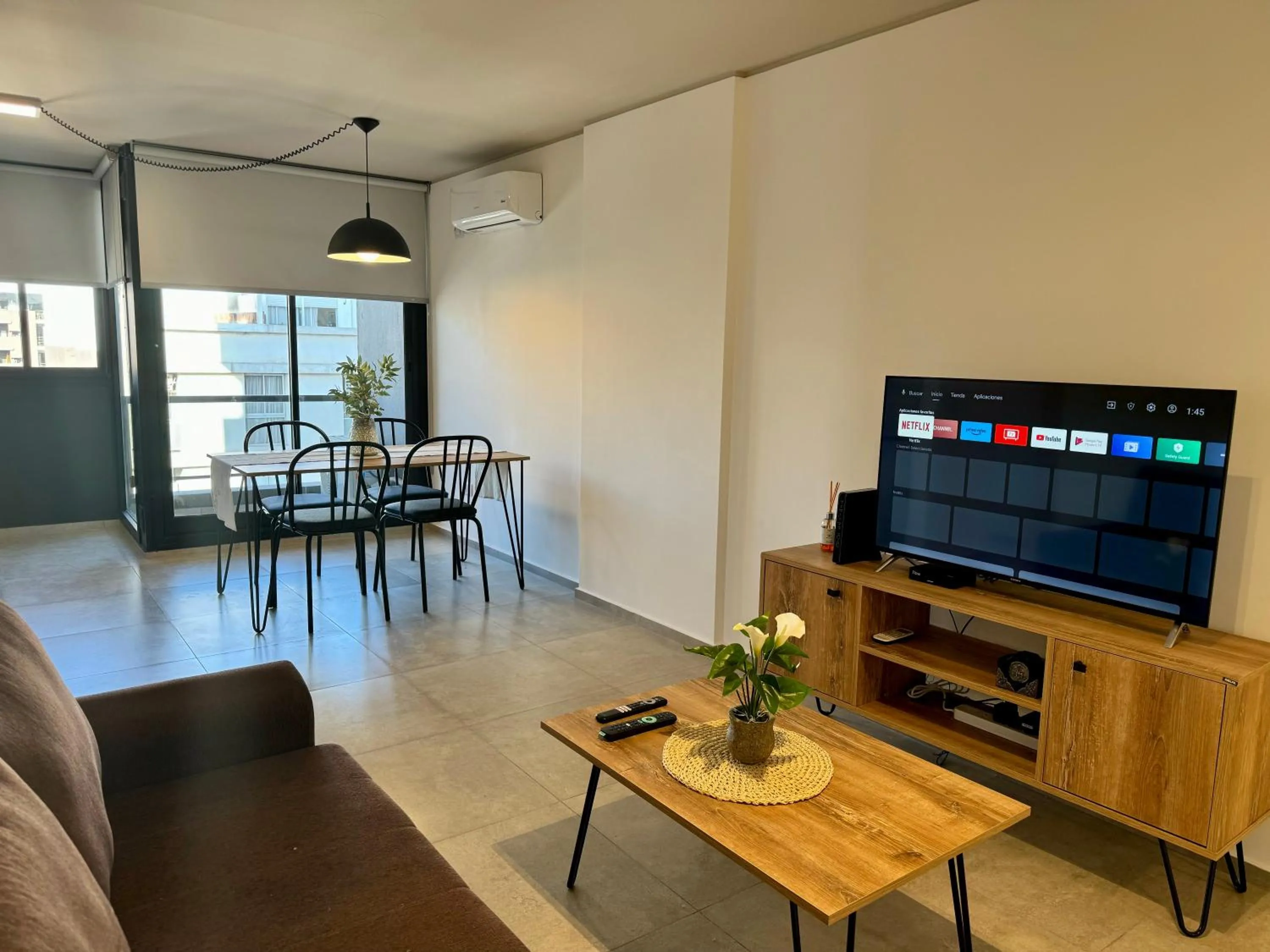 Living room in Rent a Flat Nueva Cordoba