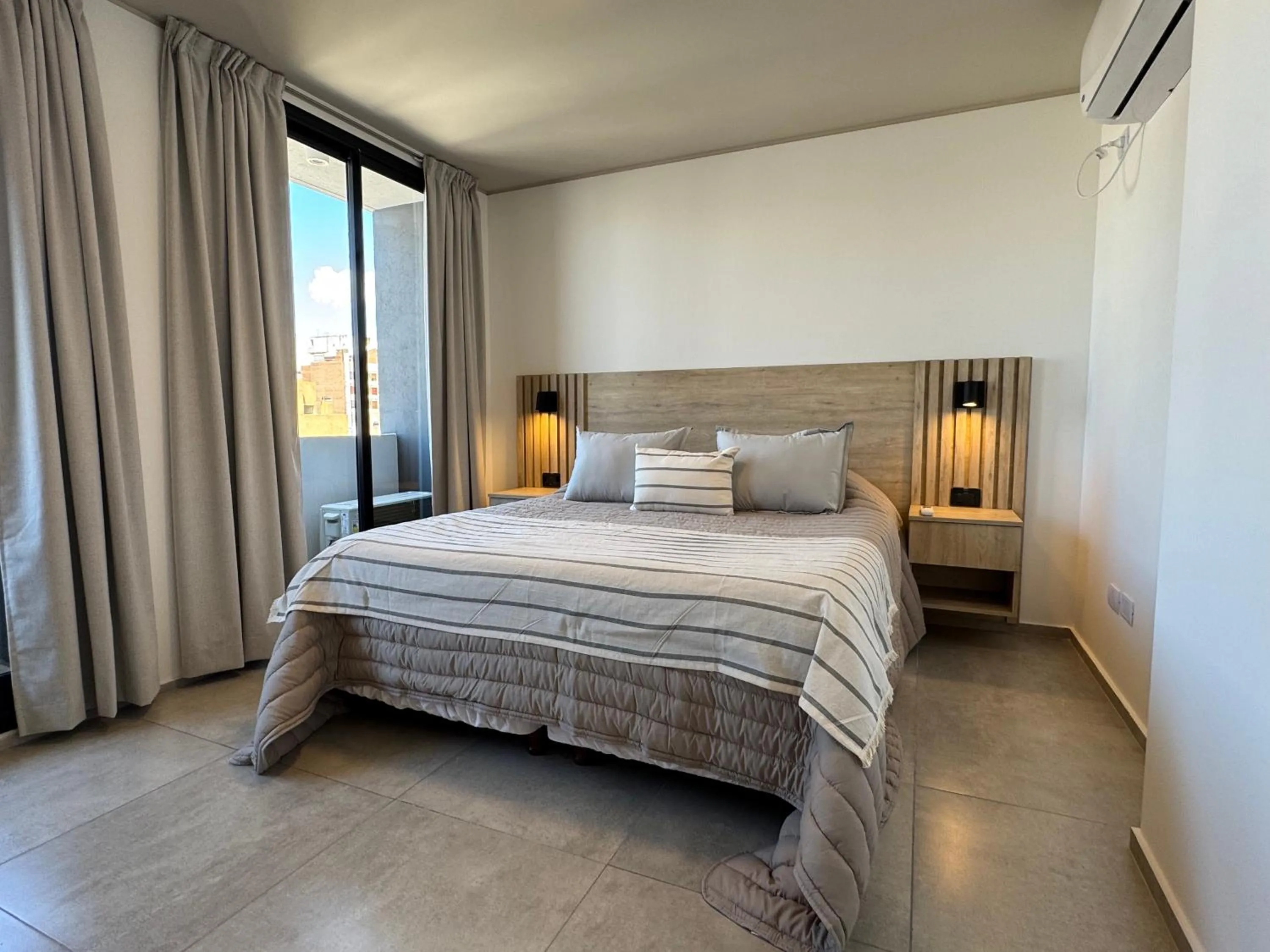 Bed in Rent a Flat Nueva Cordoba