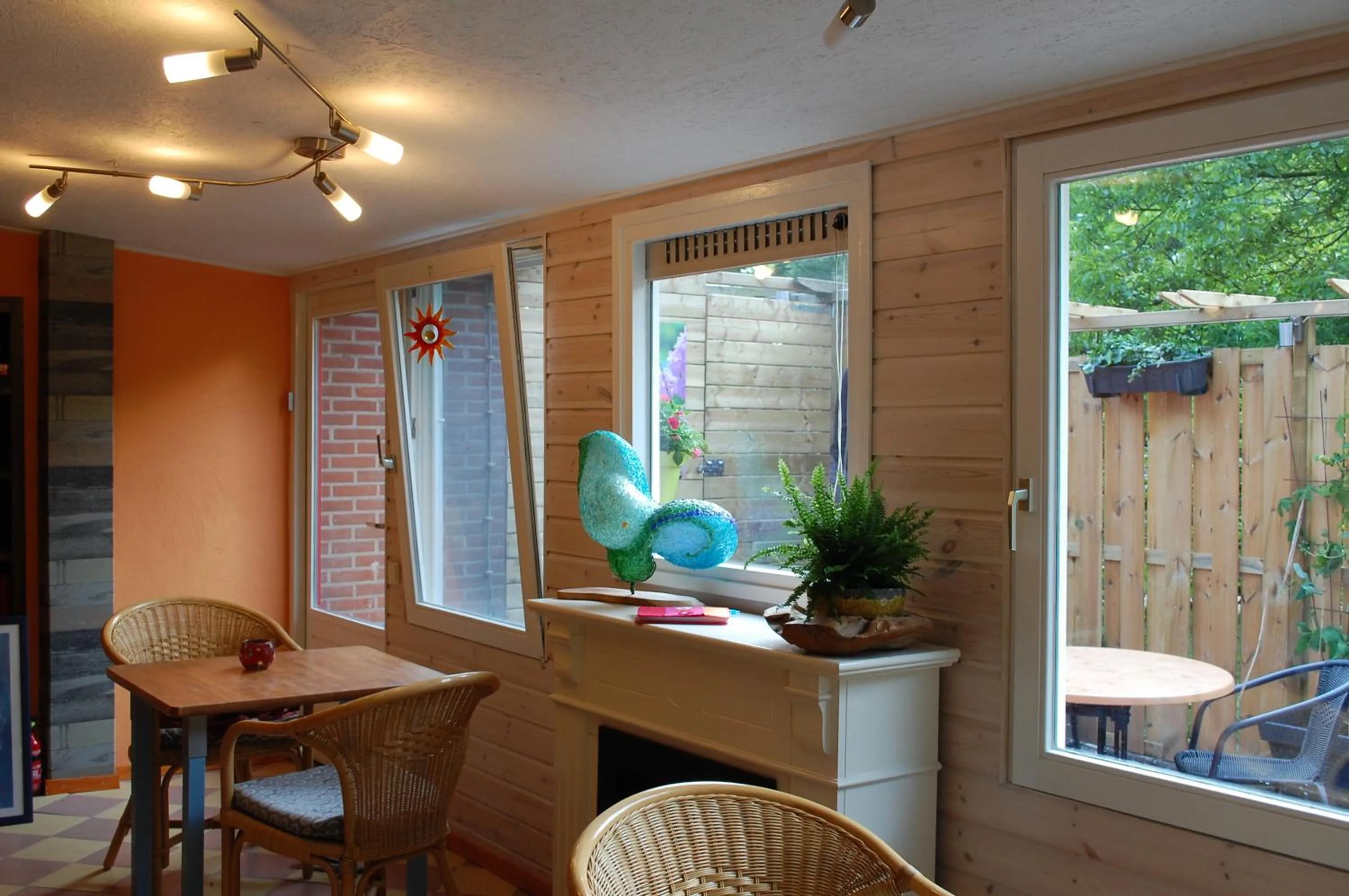 Seating area in B&B Ferme Knaapen