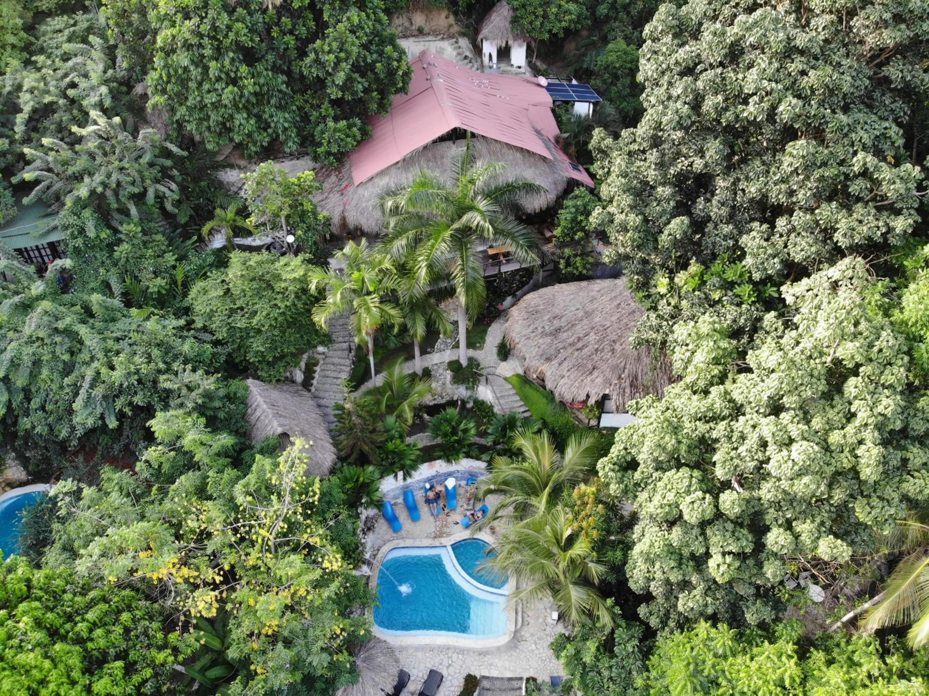 Bird's eye view in Monte Verde Tayrona