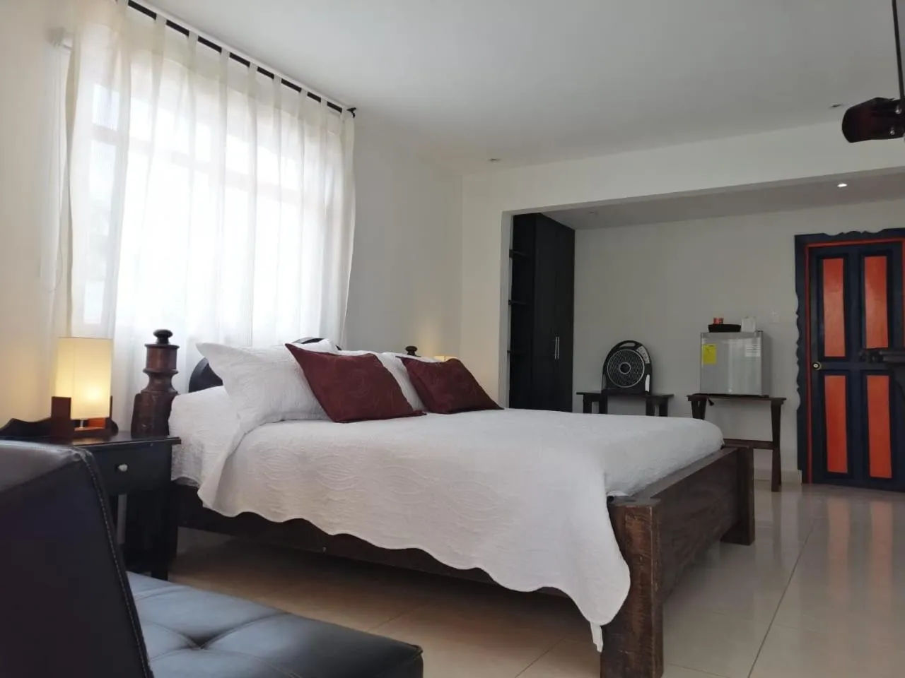 Garden view, Bed in Finca Hotel la Manuela