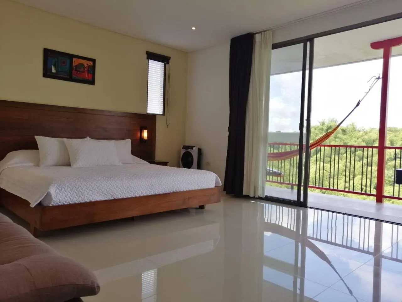 Mountain view, Bed in Finca Hotel la Manuela