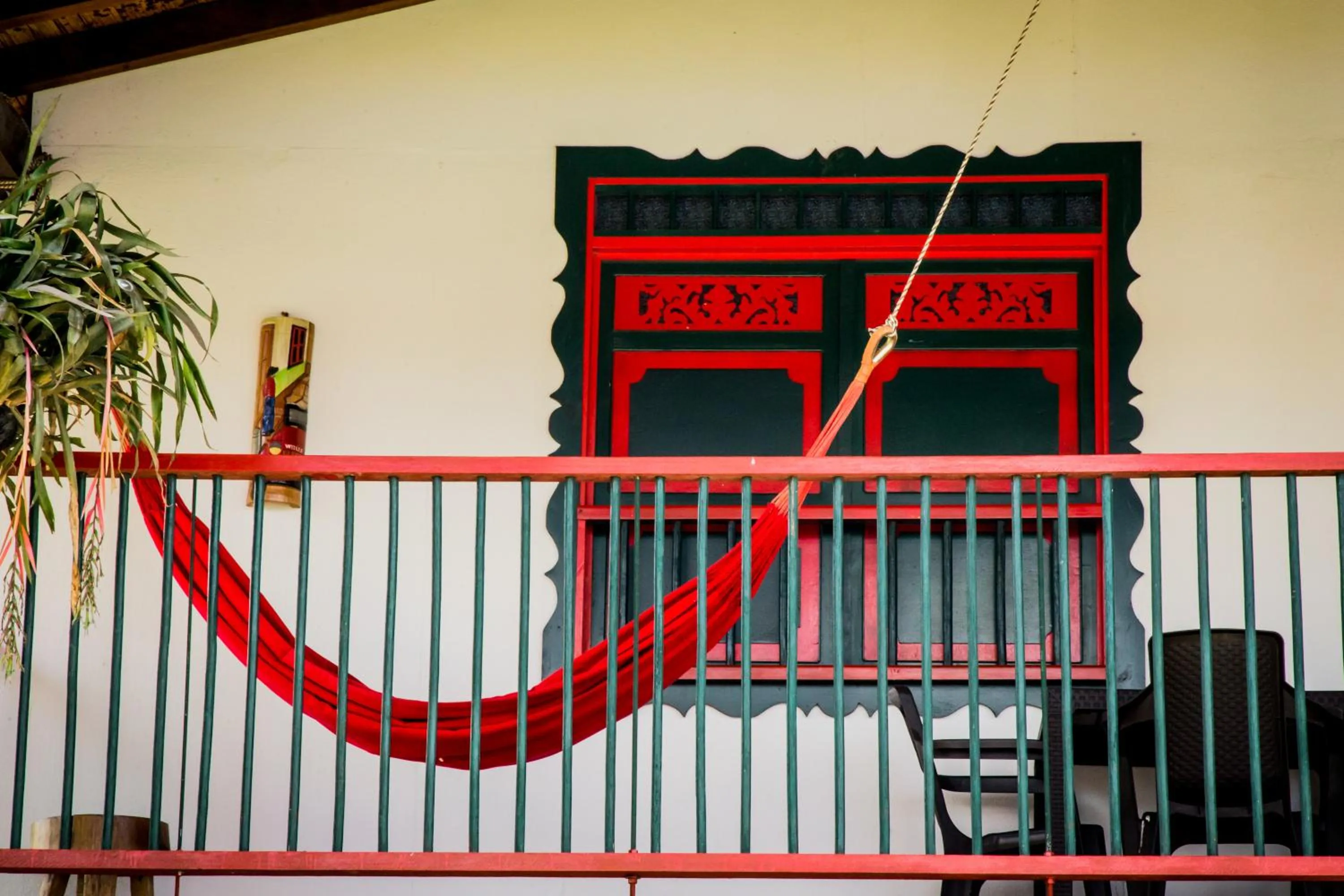 Balcony/Terrace in Finca Hotel la Manuela