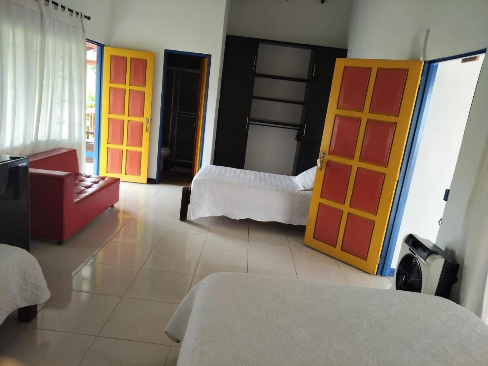 Bed in Finca Hotel la Manuela