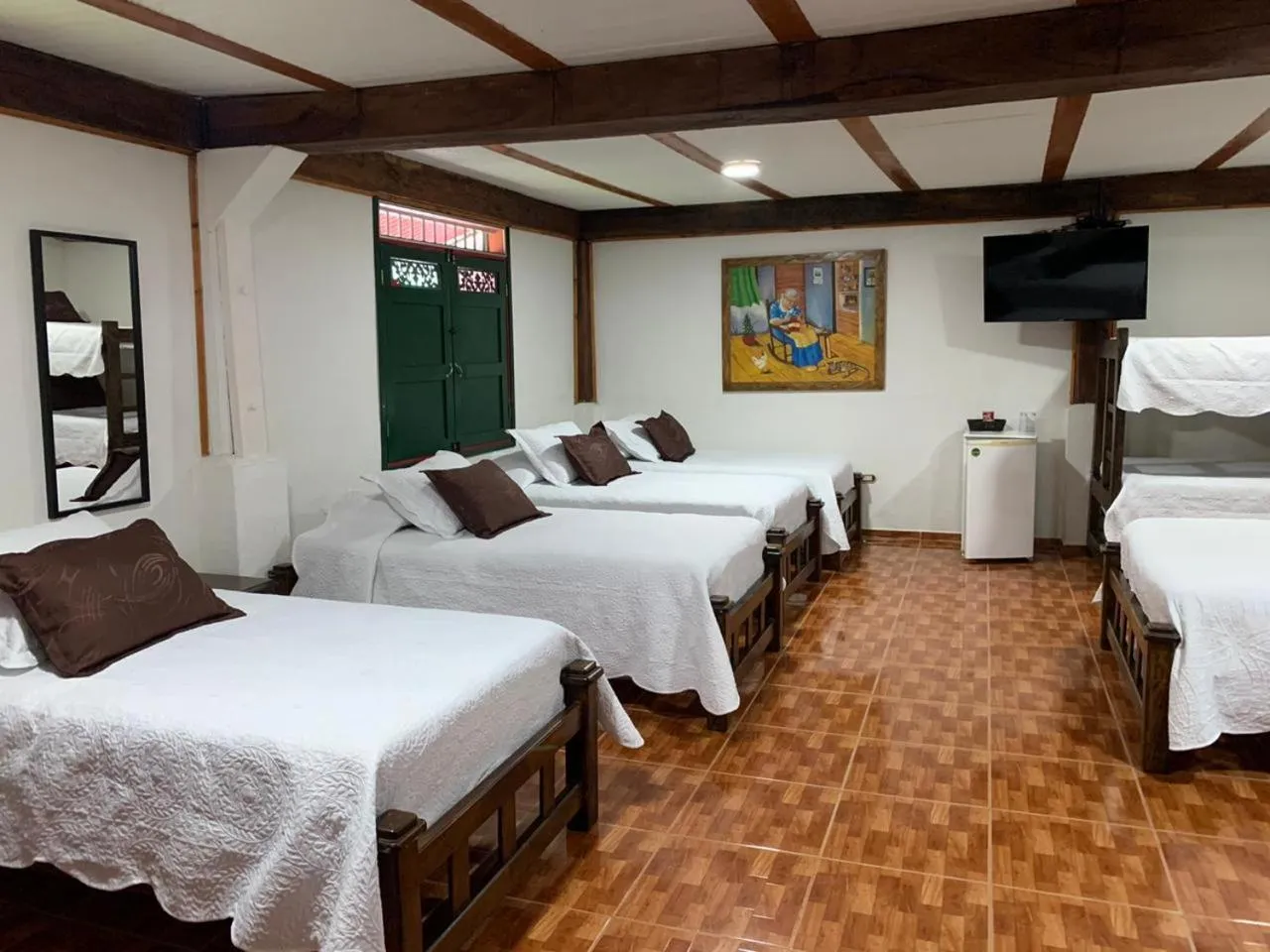 Garden, Bed in Finca Hotel la Manuela