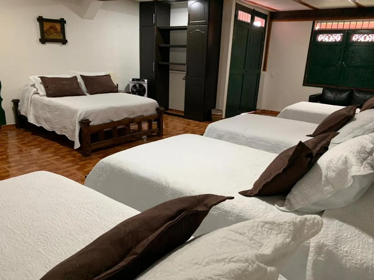 Bed in Finca Hotel la Manuela