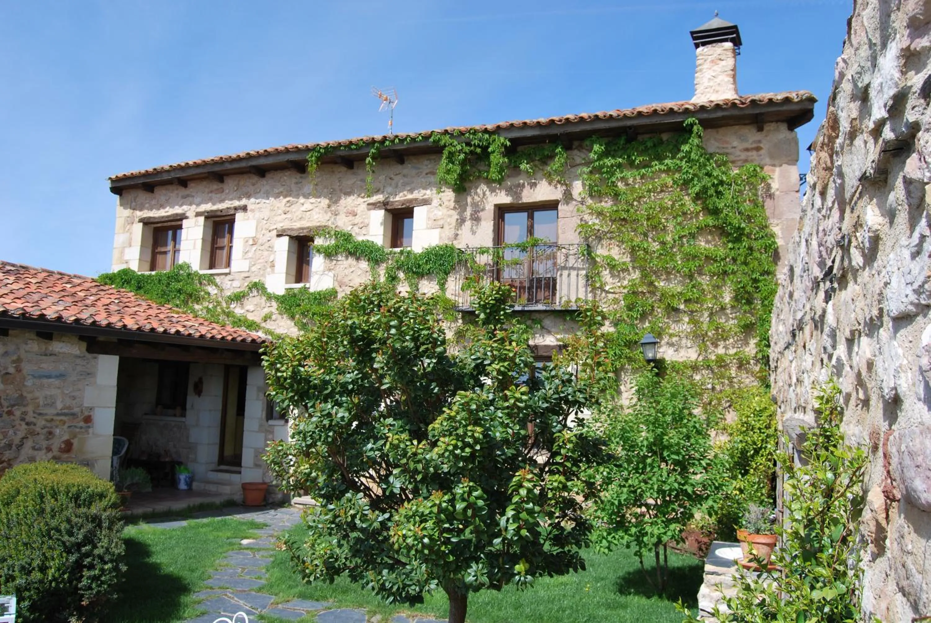 Garden in La Casa de San Gil