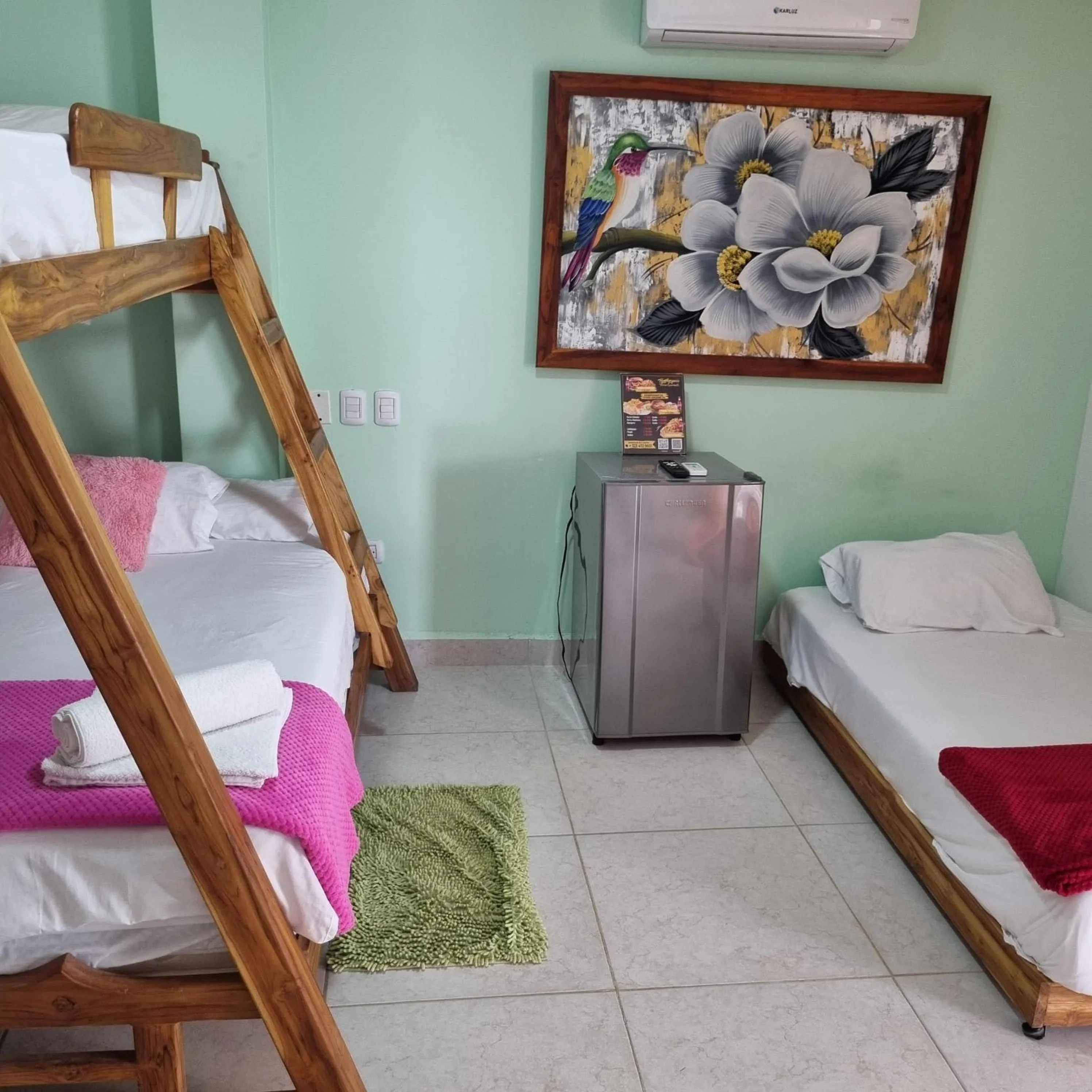 Bed in Dreimar Hotel Boutique