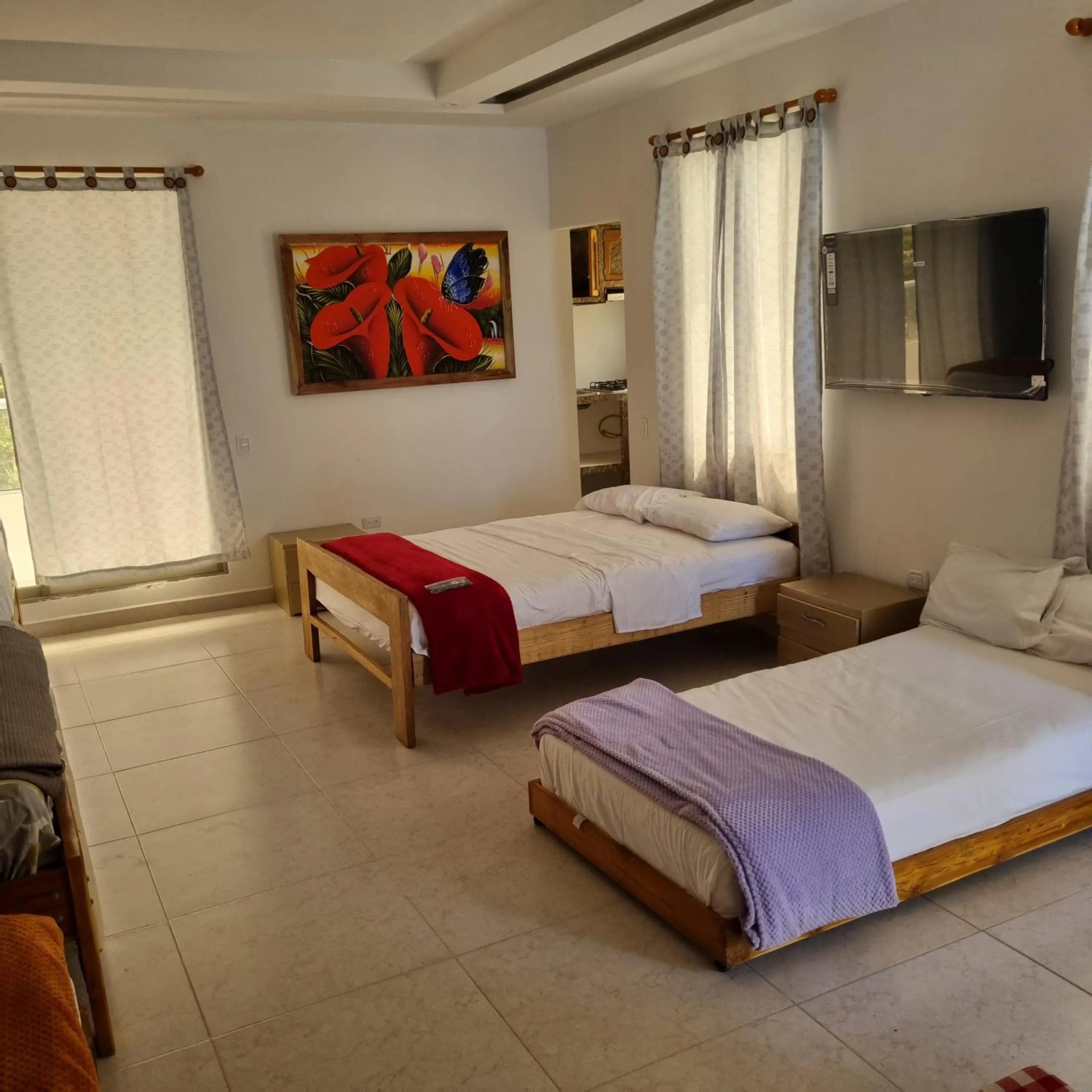 Bed in Dreimar Hotel Boutique