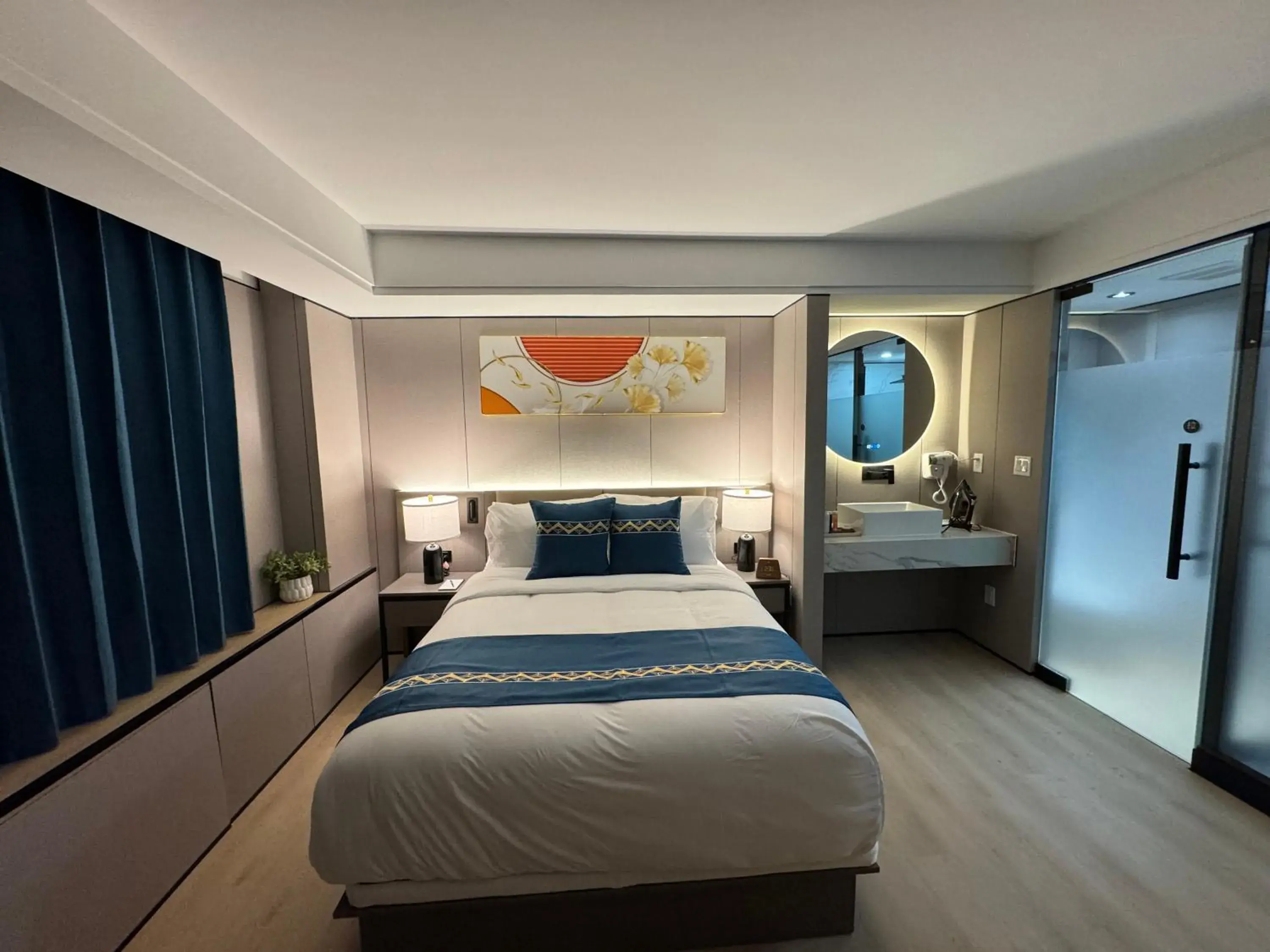 Bed in Ly New York Hotel Bed in Ly New York Hotel