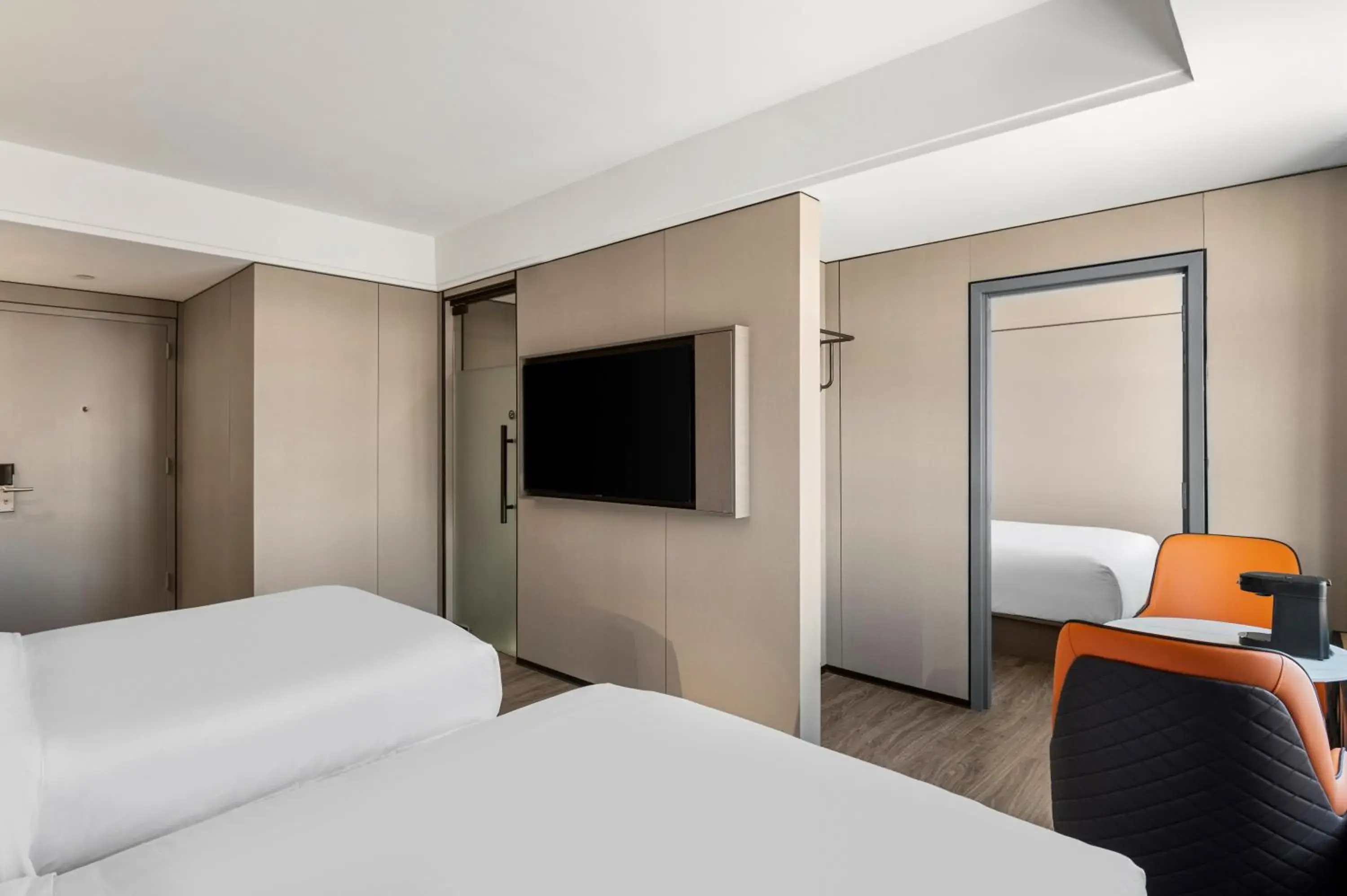 Bed in Ly New York Hotel Bed in Ly New York Hotel