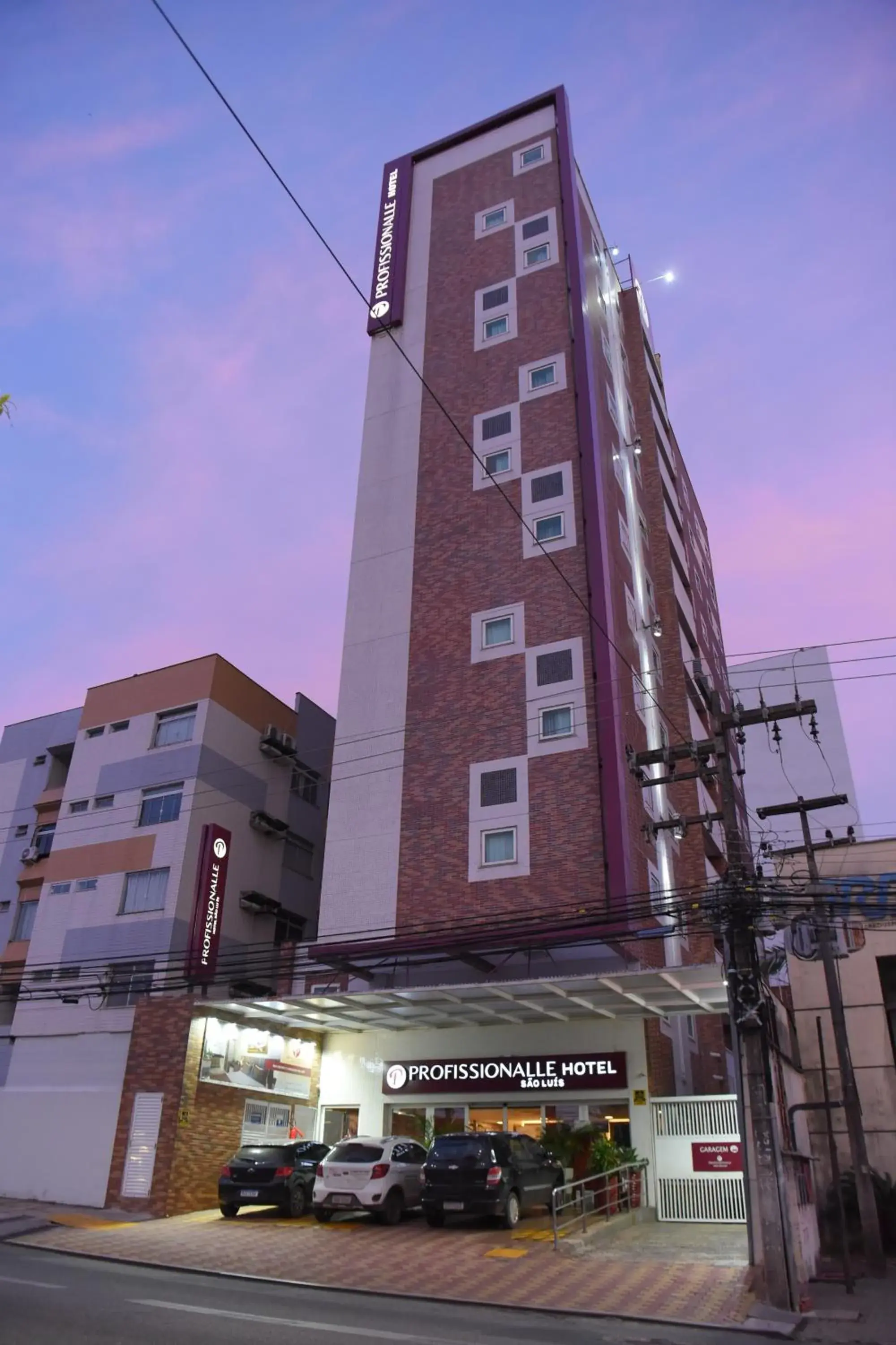 Property building in Profissionalle Hotel São Luís Property building in Profissionalle Hotel São Luís