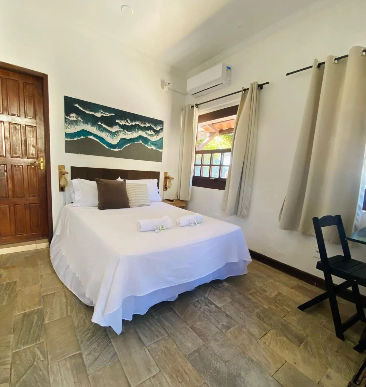 Bed in Encanto Paraty Beach