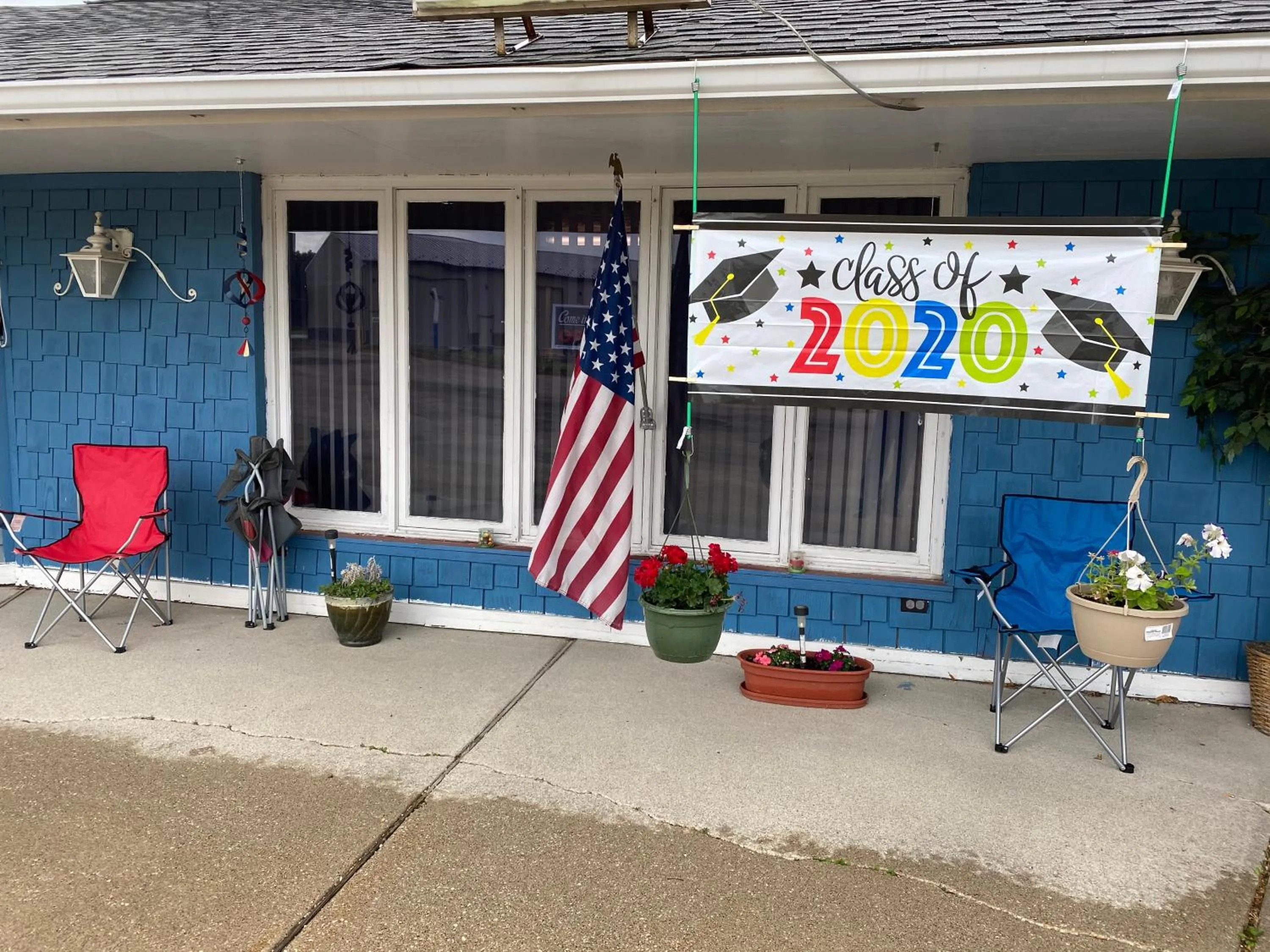 Facade/entrance in Burr Oak Motel