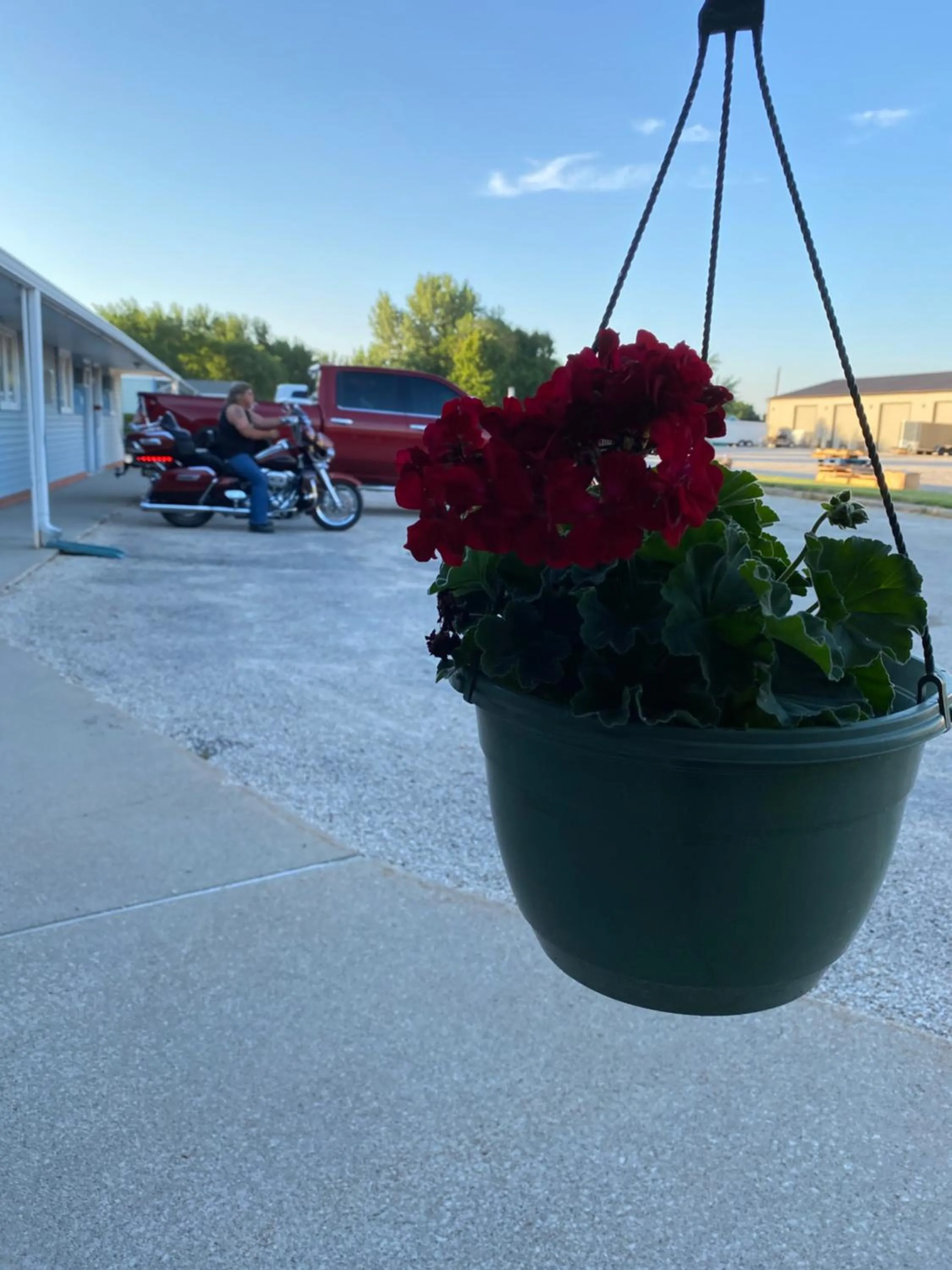 Property building in Burr Oak Motel