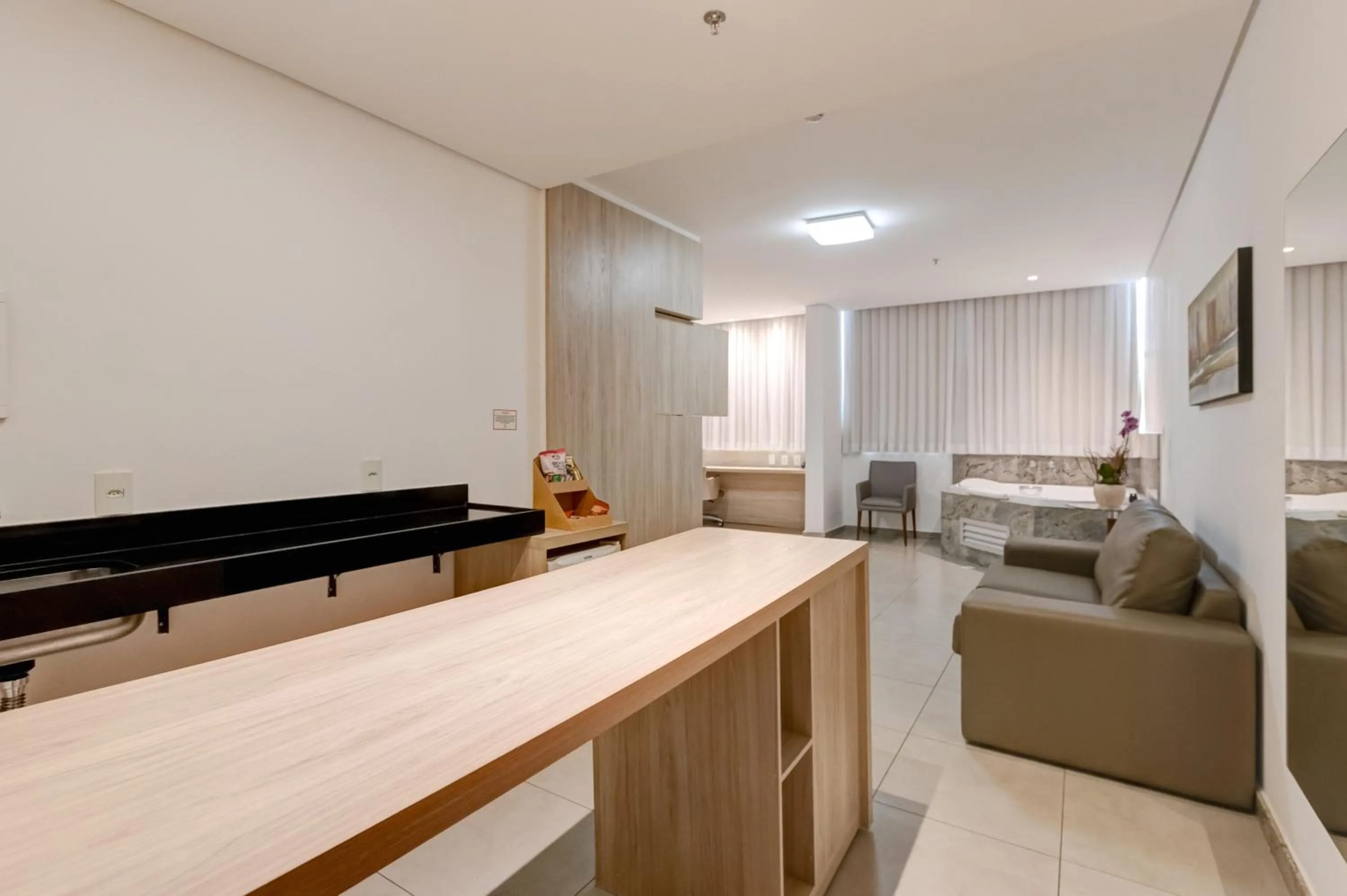 Bedroom in Allia Gran Pampulha Suites