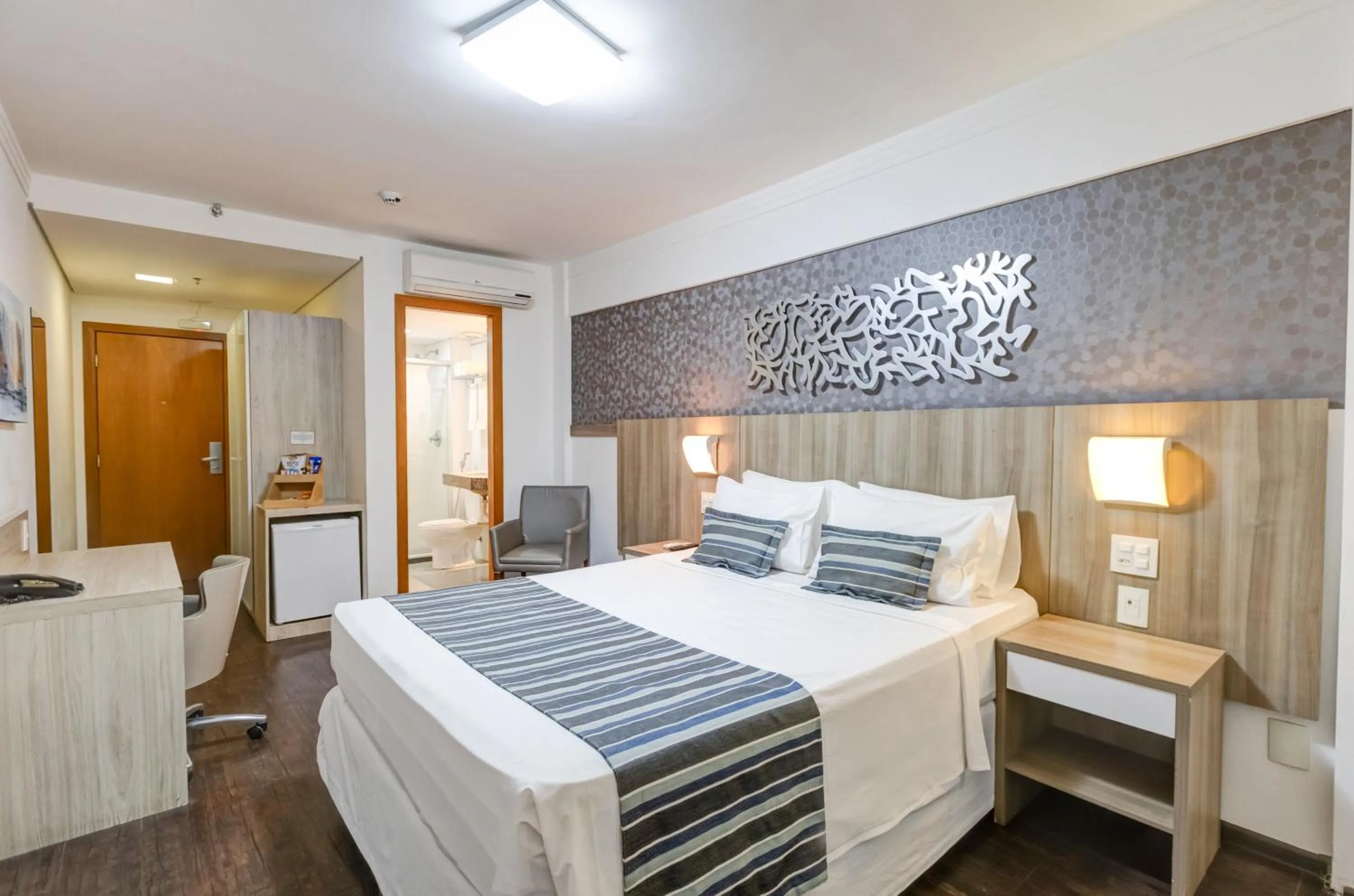 Bedroom, Bed in Allia Gran Pampulha Suites