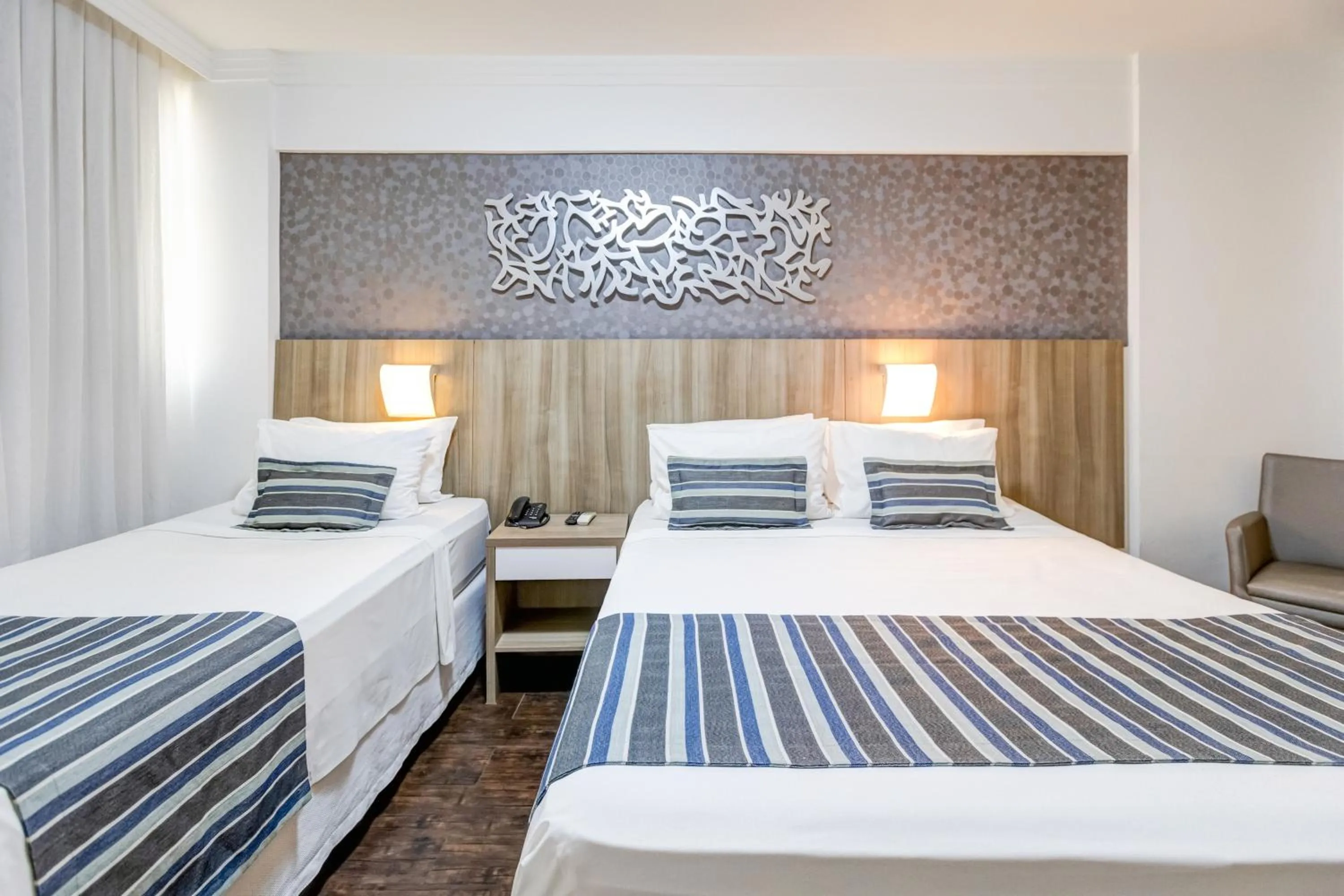 Bedroom, Bed in Allia Gran Pampulha Suites