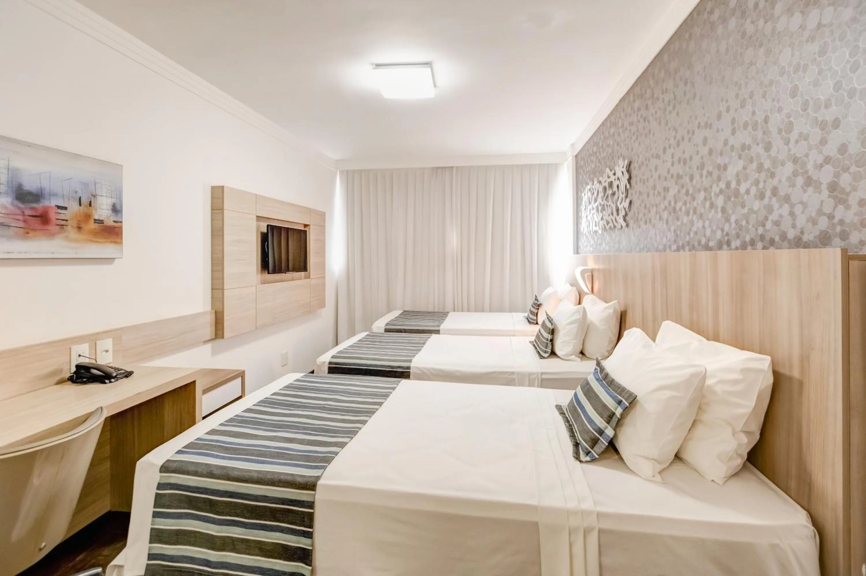 Bedroom, Bed in Allia Gran Pampulha Suites