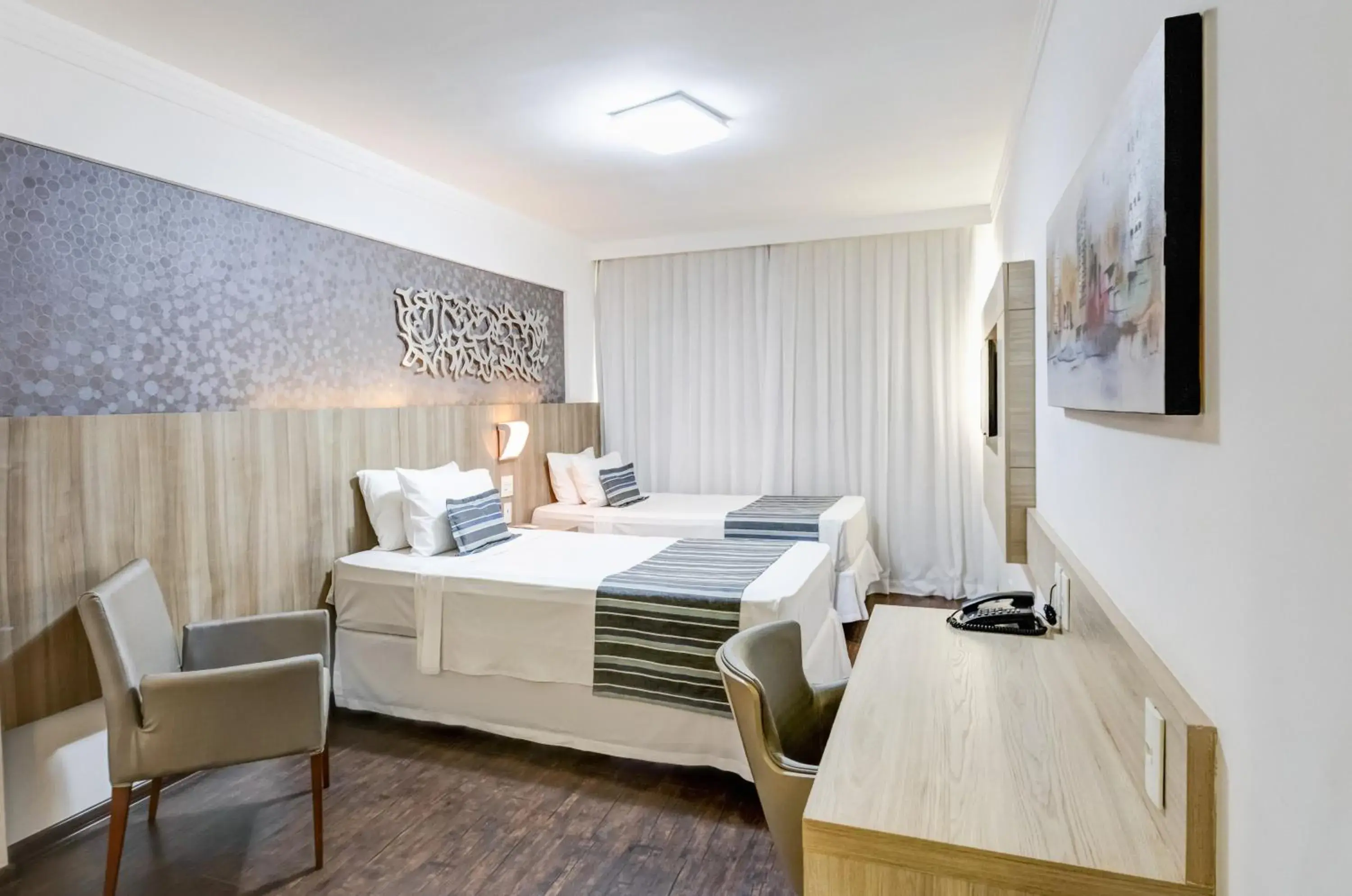 Bedroom, Bed in Allia Gran Pampulha Suites Bedroom, Bed in Allia Gran Pampulha Suites