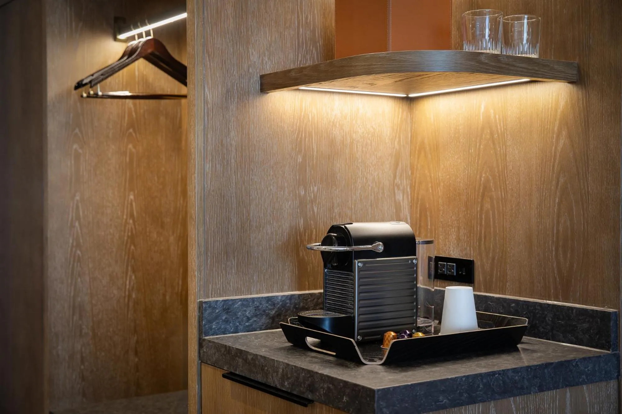 Coffee/tea facilities in Sol Cypress, San Antonio, a Tribute Portfolio Hotel