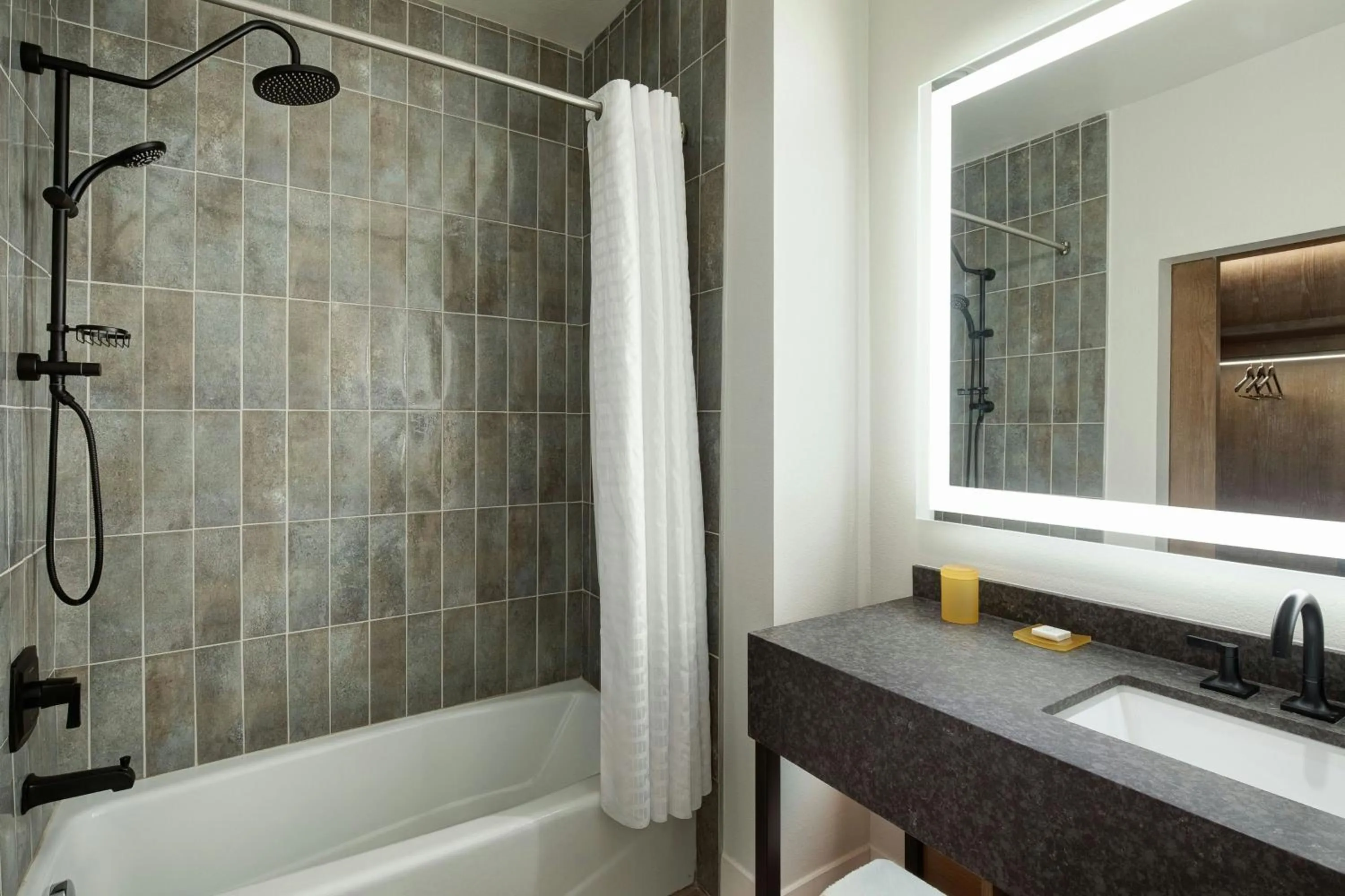 Bathroom in Sol Cypress, San Antonio, a Tribute Portfolio Hotel