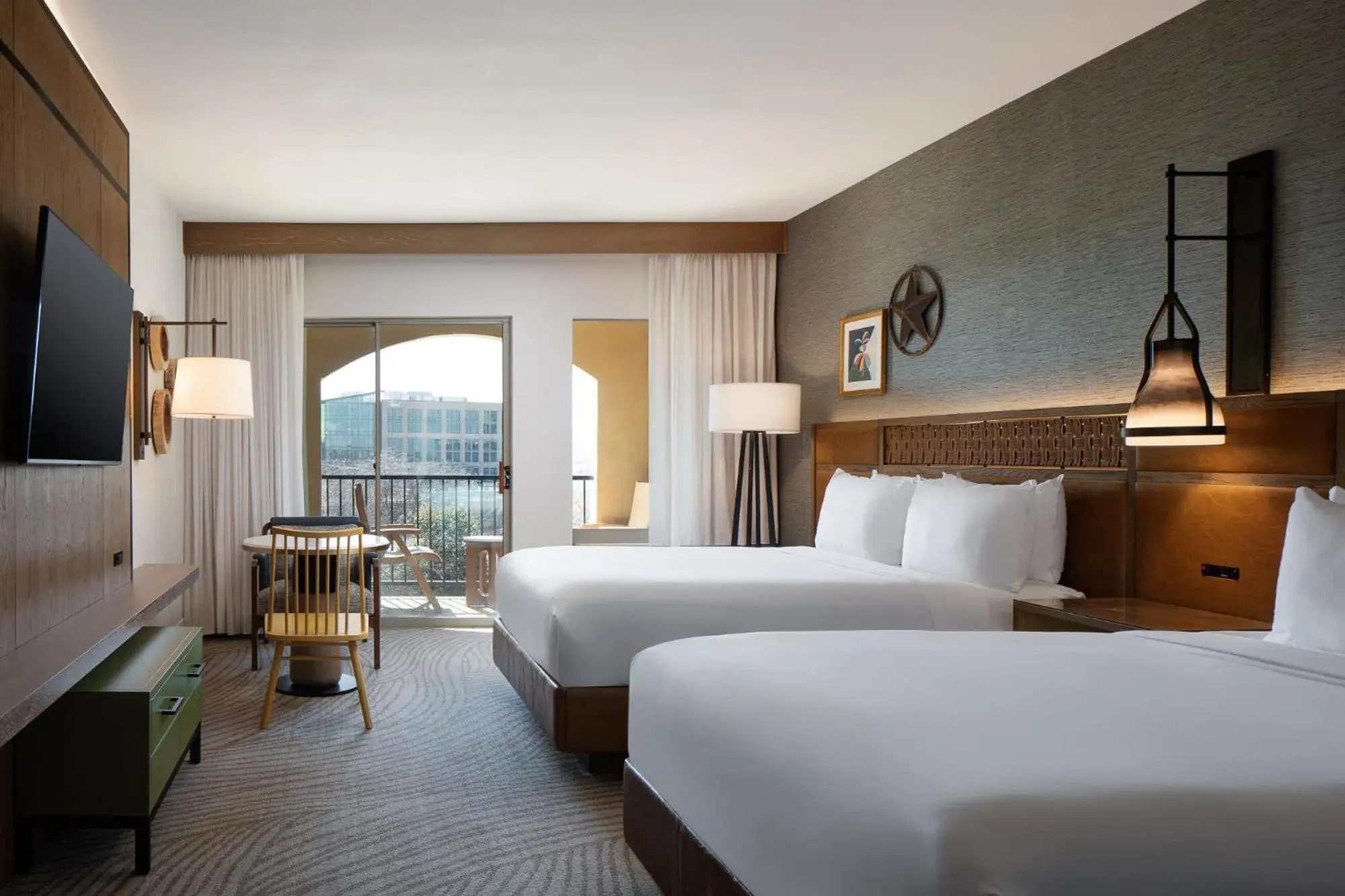 Queen Room with Balcony - River View in Sol Cypress, San Antonio, a Tribute Portfolio Hotel Queen Room with Balcony - River View in Sol Cypress, San Antonio, a Tribute Portfolio Hotel