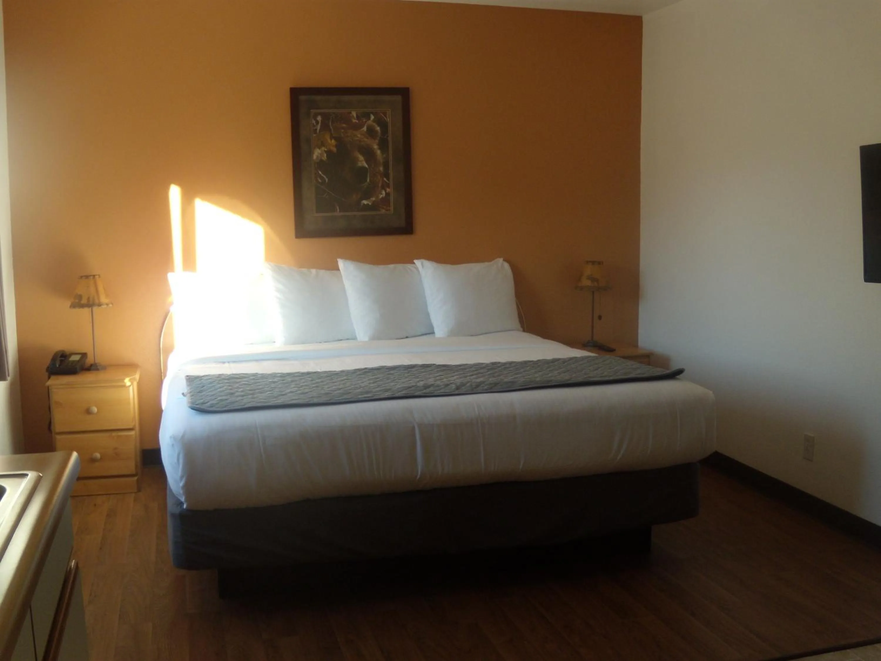 Bed in Corral Creek Lodge