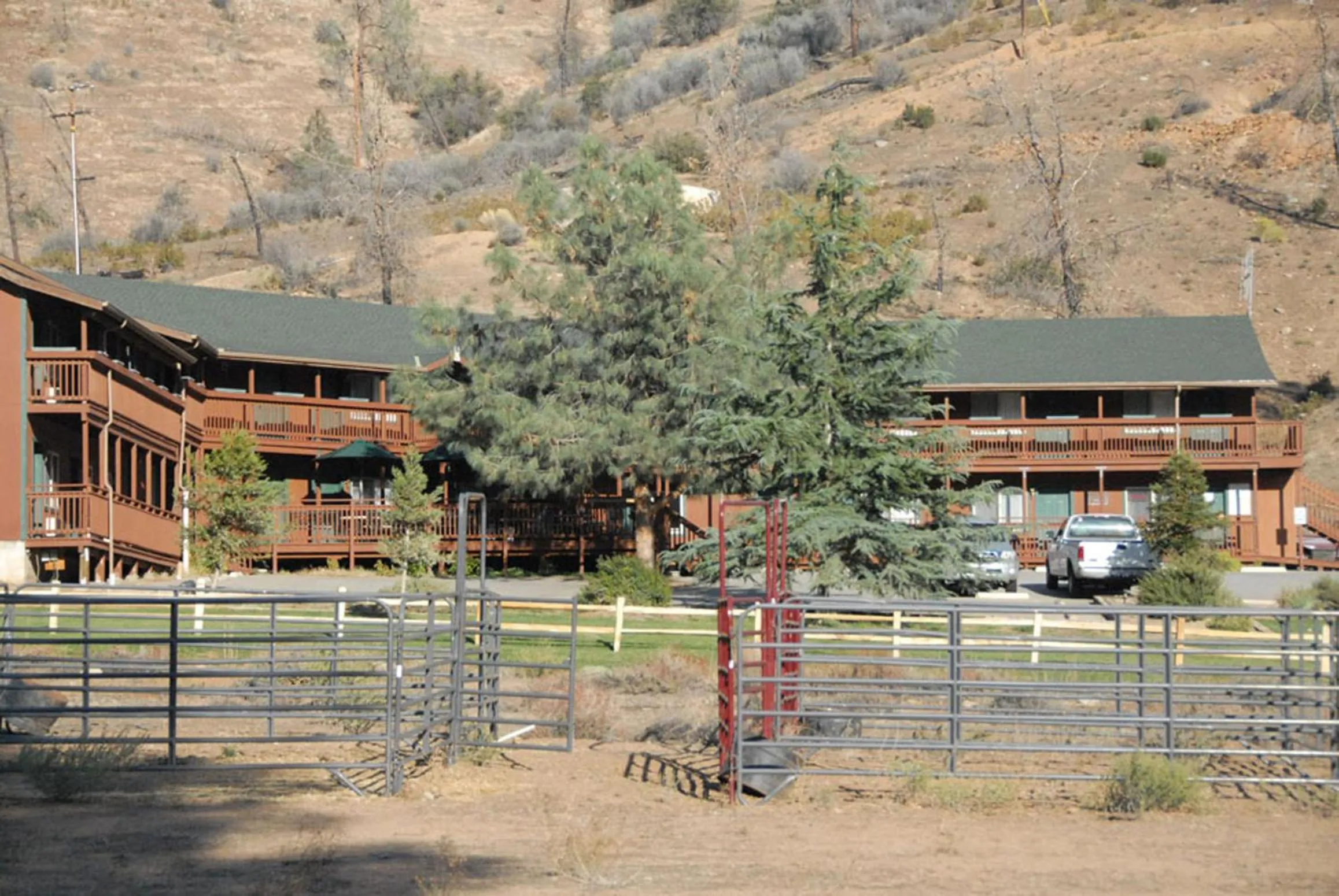 Property building in Corral Creek Lodge
