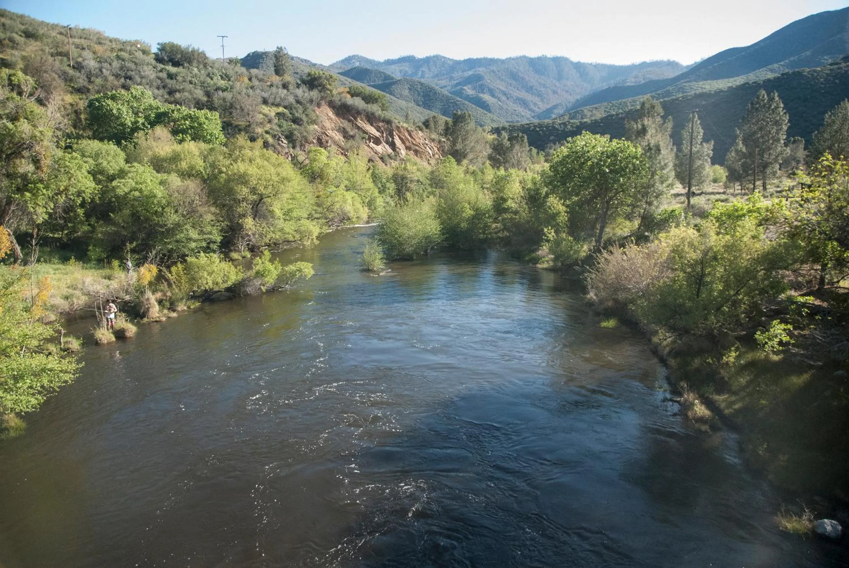 Natural landscape in Corral Creek Lodge