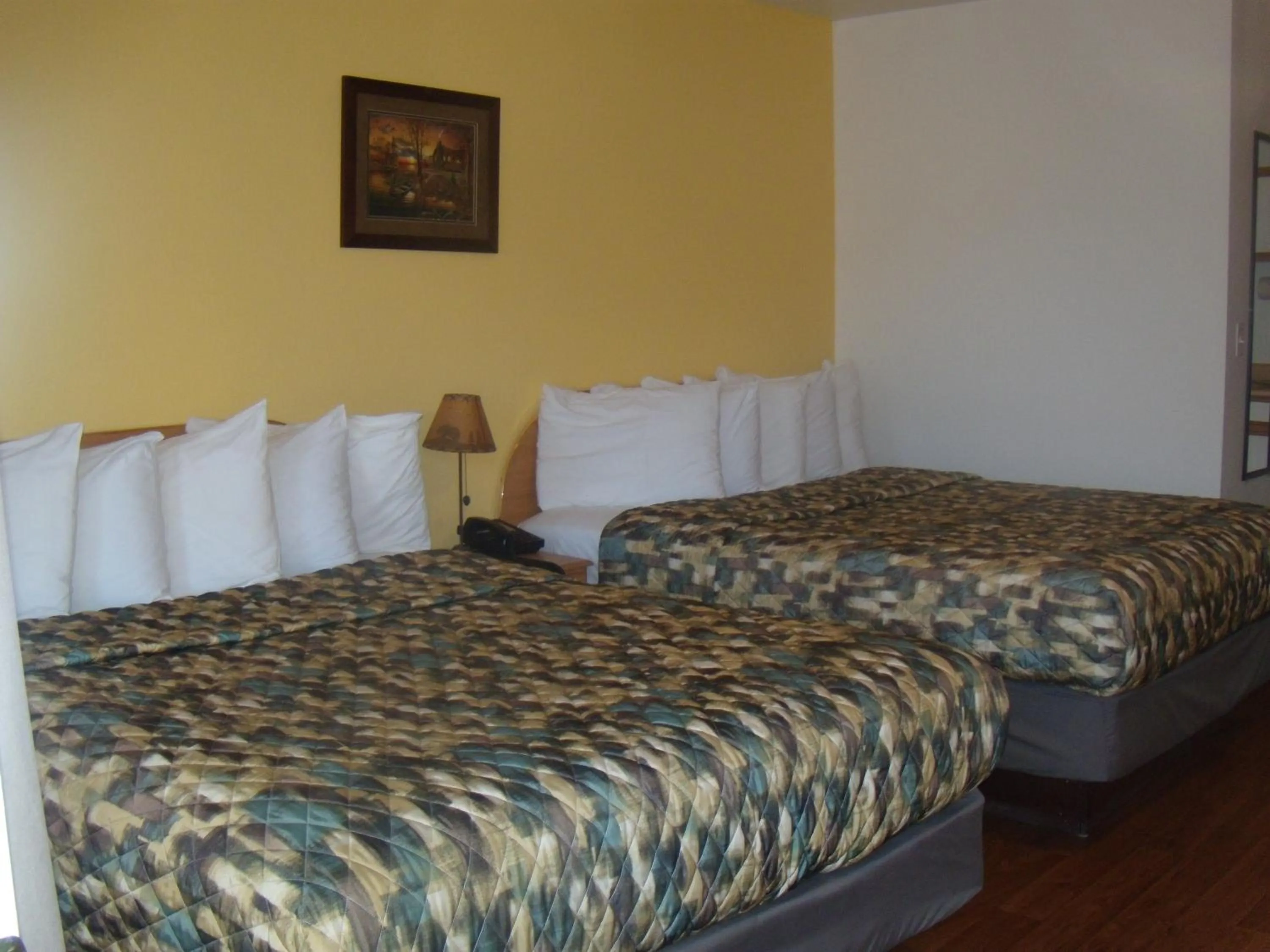 Bed in Corral Creek Lodge