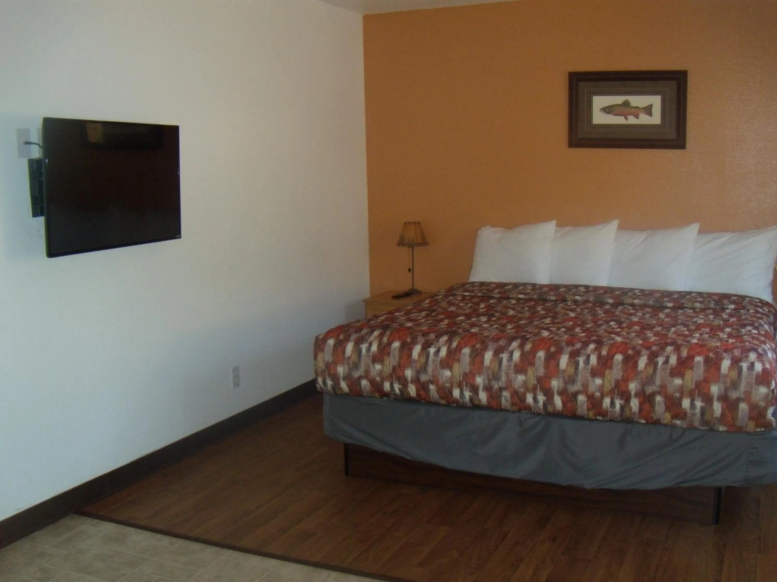 Bed in Corral Creek Lodge