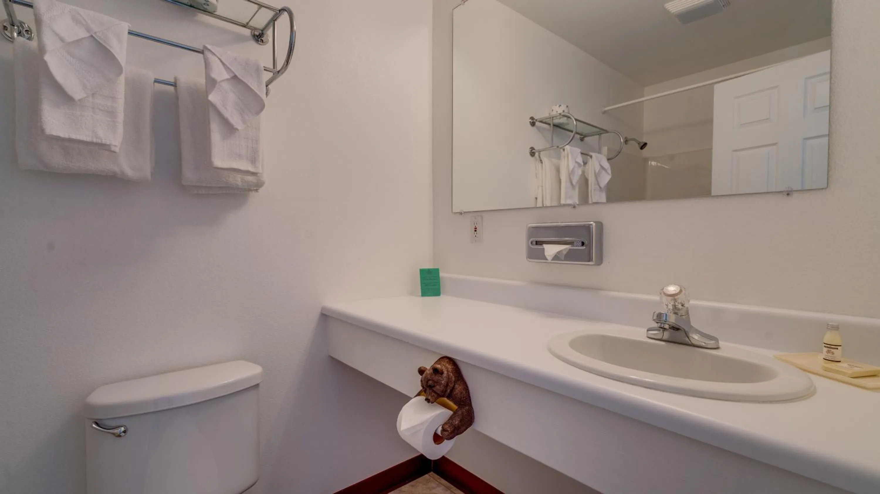 Bathroom in Corral Creek Lodge