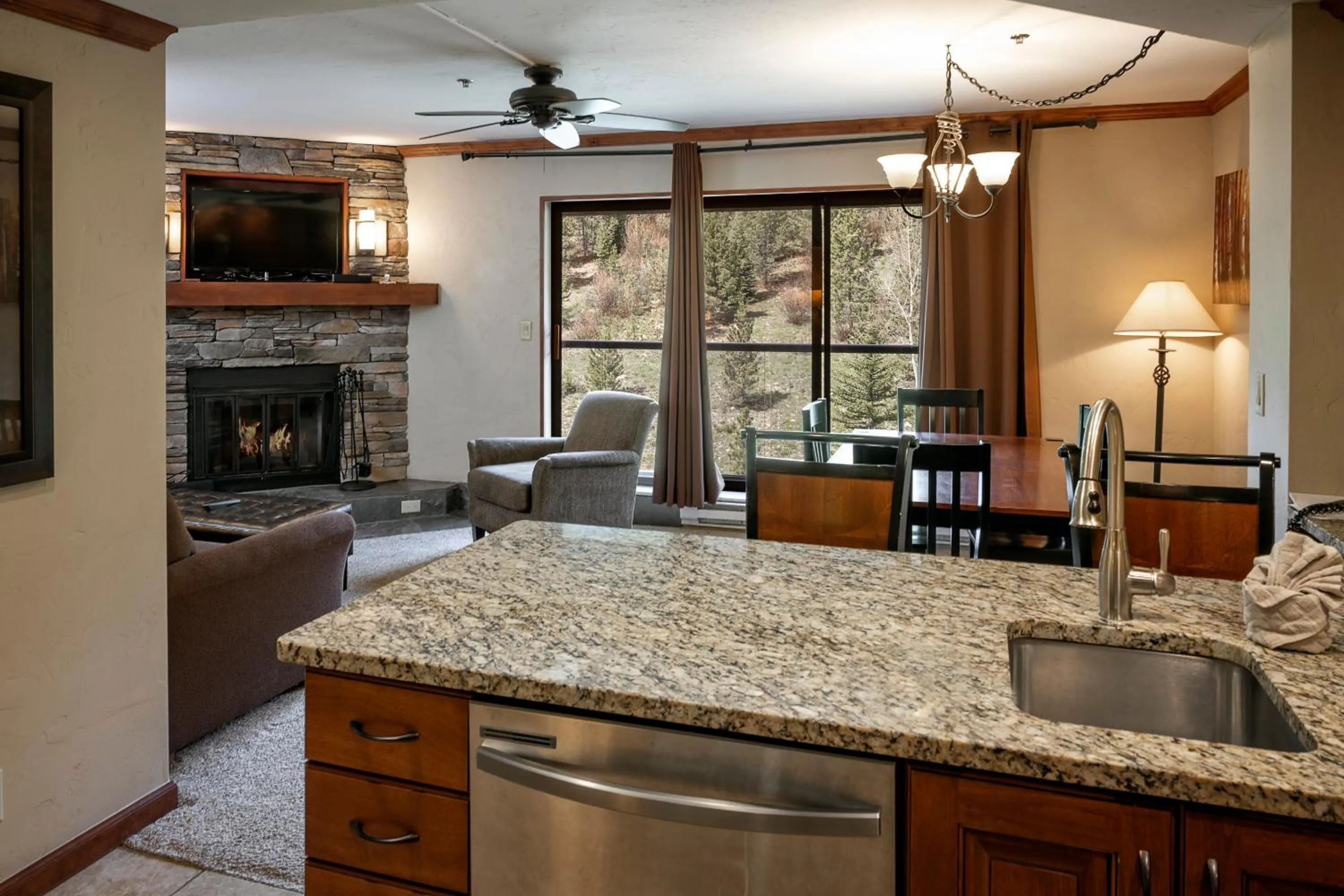 Kitchen or kitchenette in Beaver Run Resort