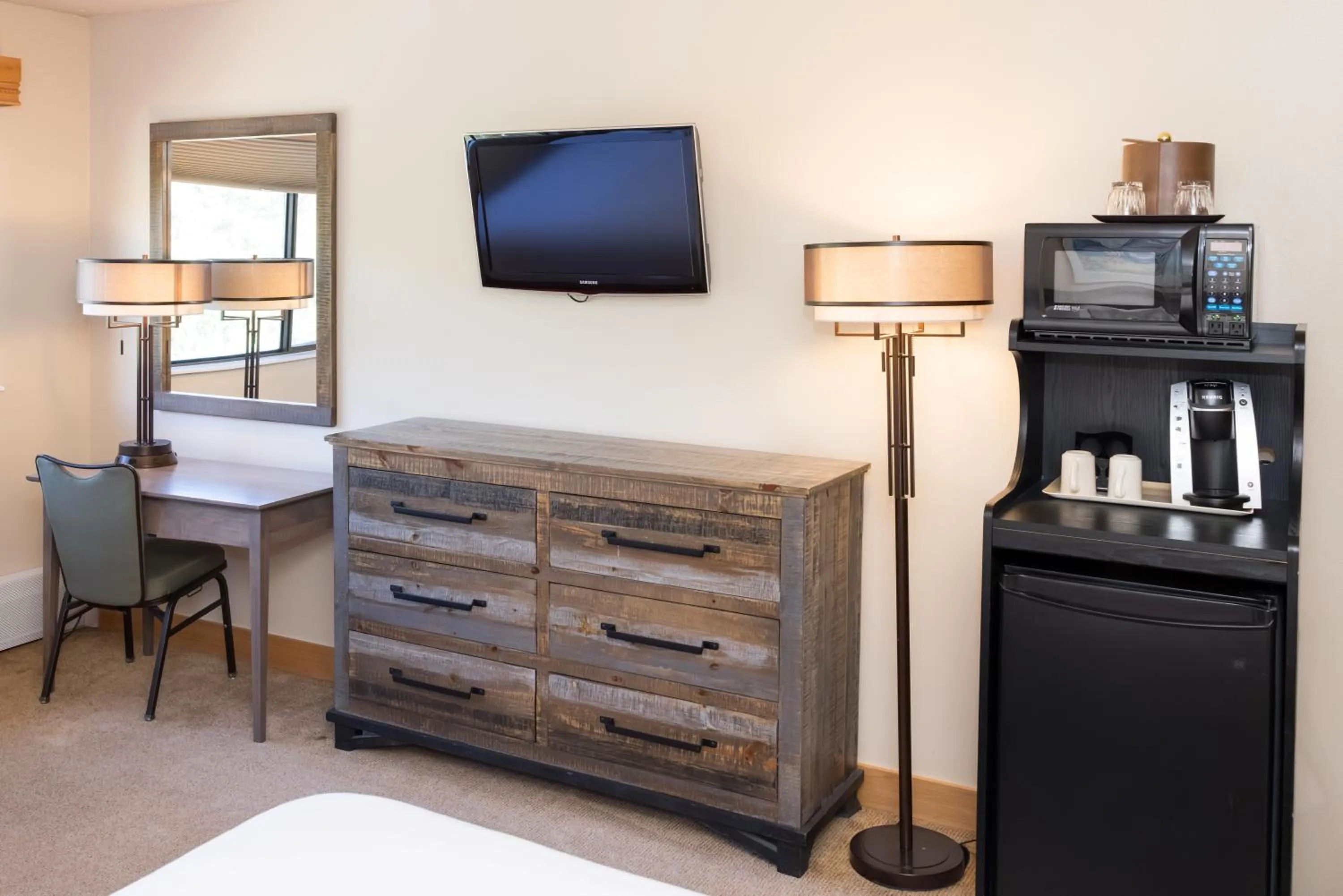 Bed in Beaver Run Resort