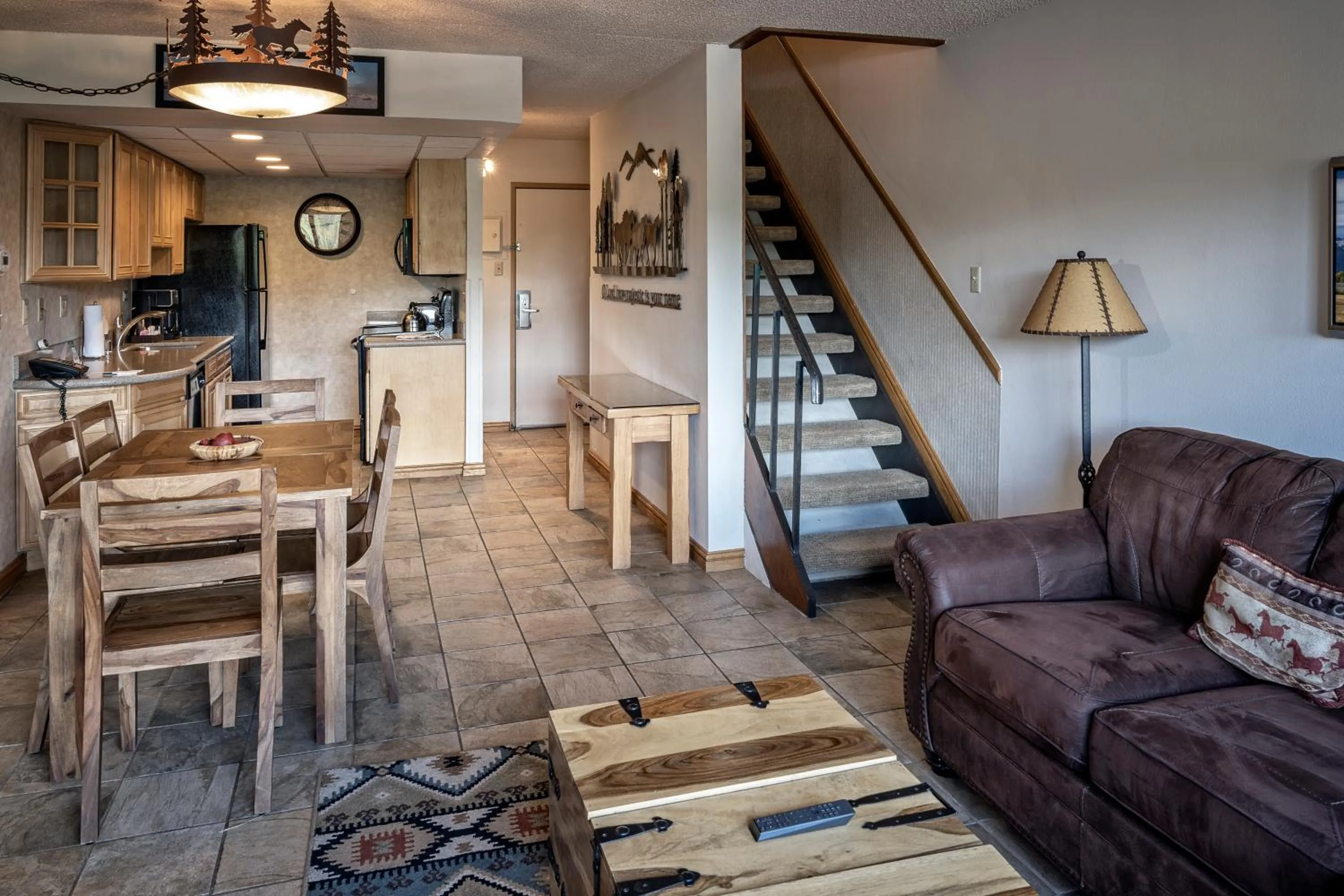 Living room in Beaver Run Resort