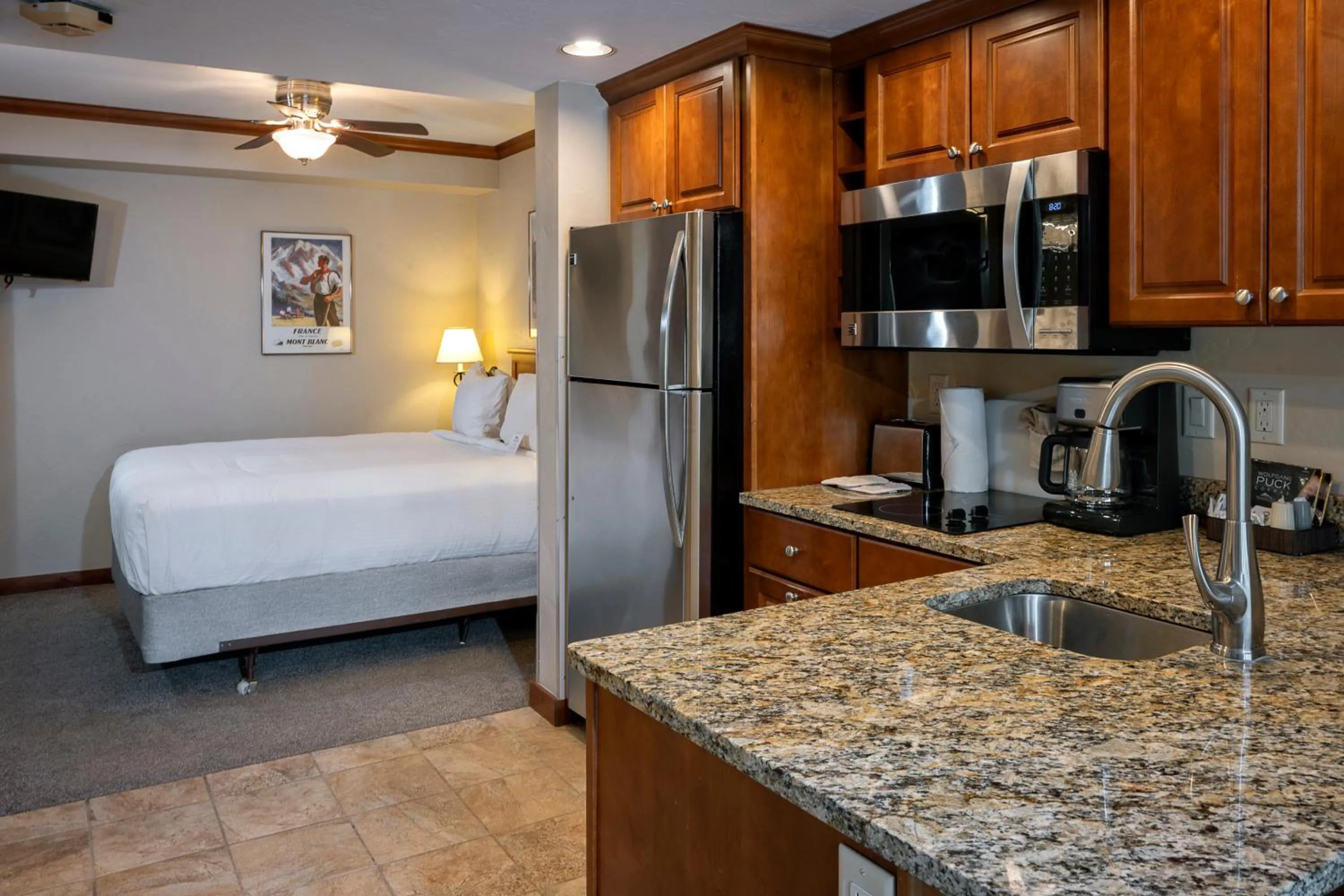 Bed in Beaver Run Resort